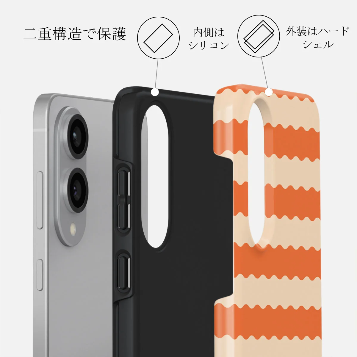 Papaya - Samsung Galaxy S25 Edge ケース