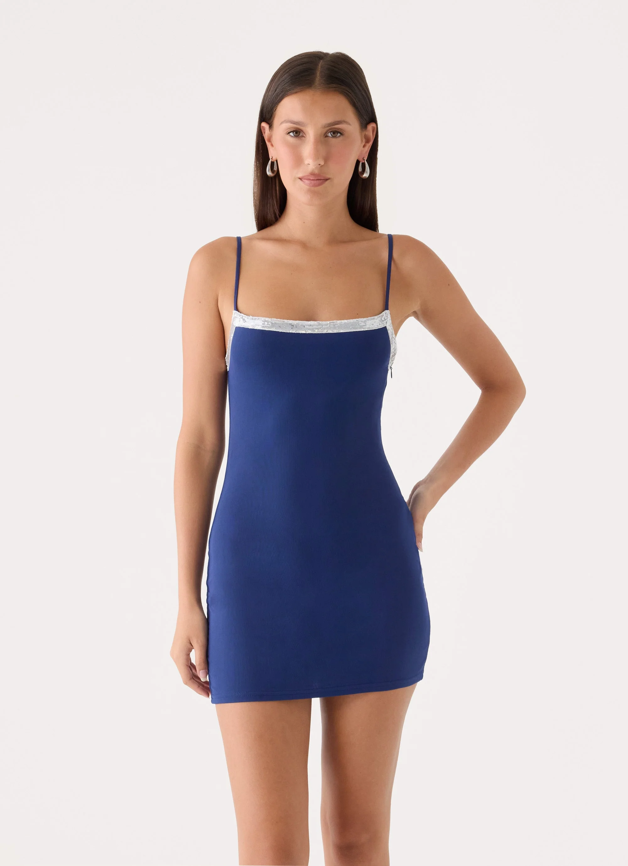 Julea Mini Dress - Rich Blue