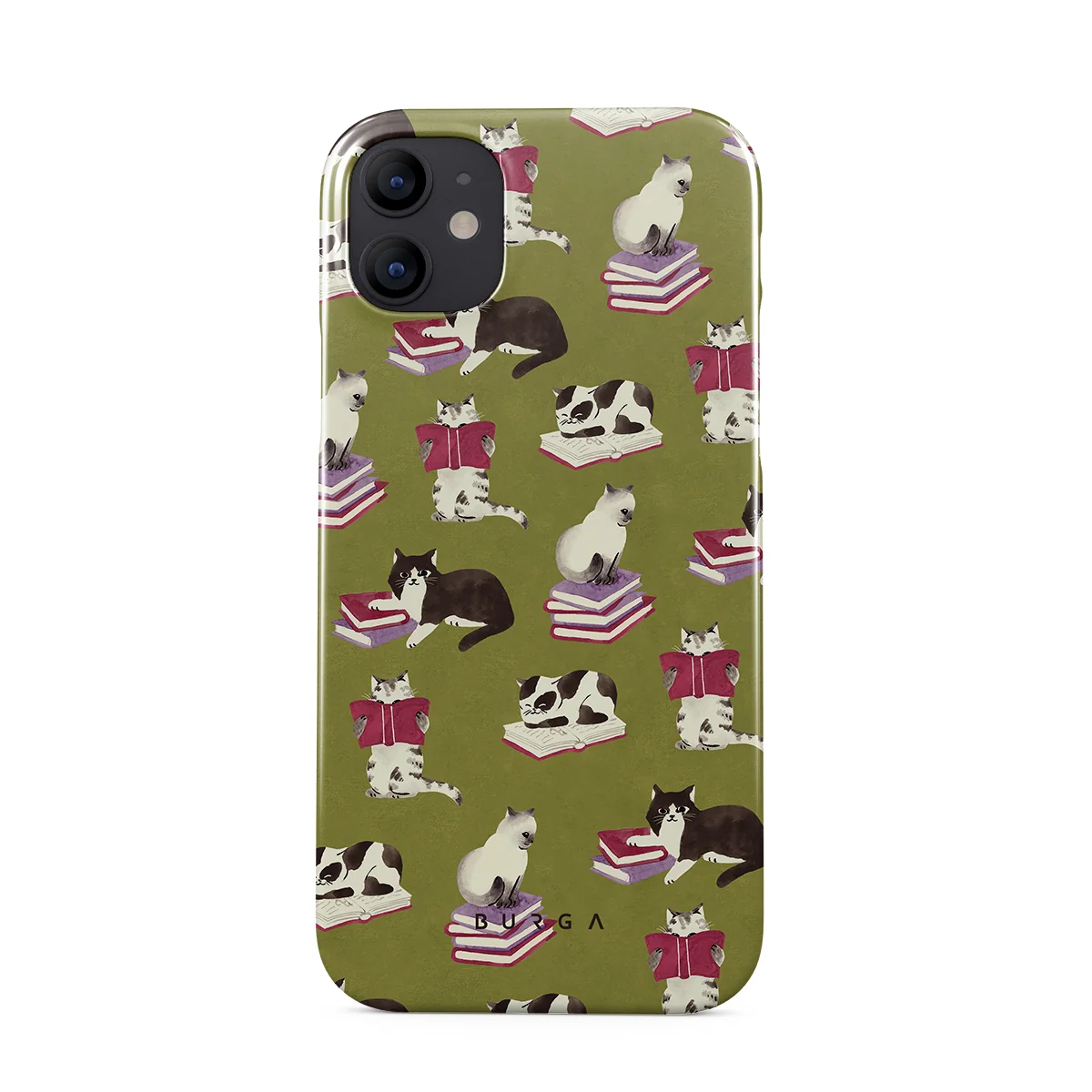 Curious Cat - iPhone 12 Mini ケース