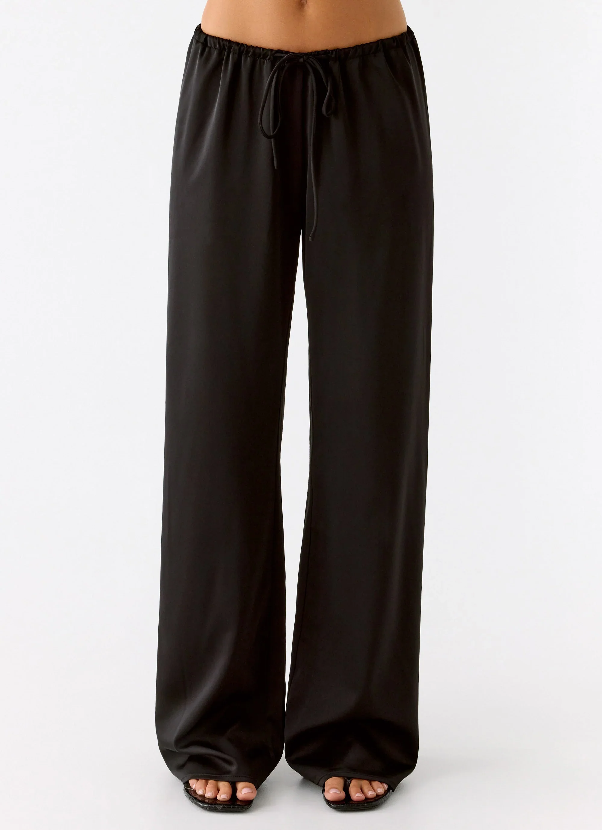 Deacon Low Rise Pants - Black