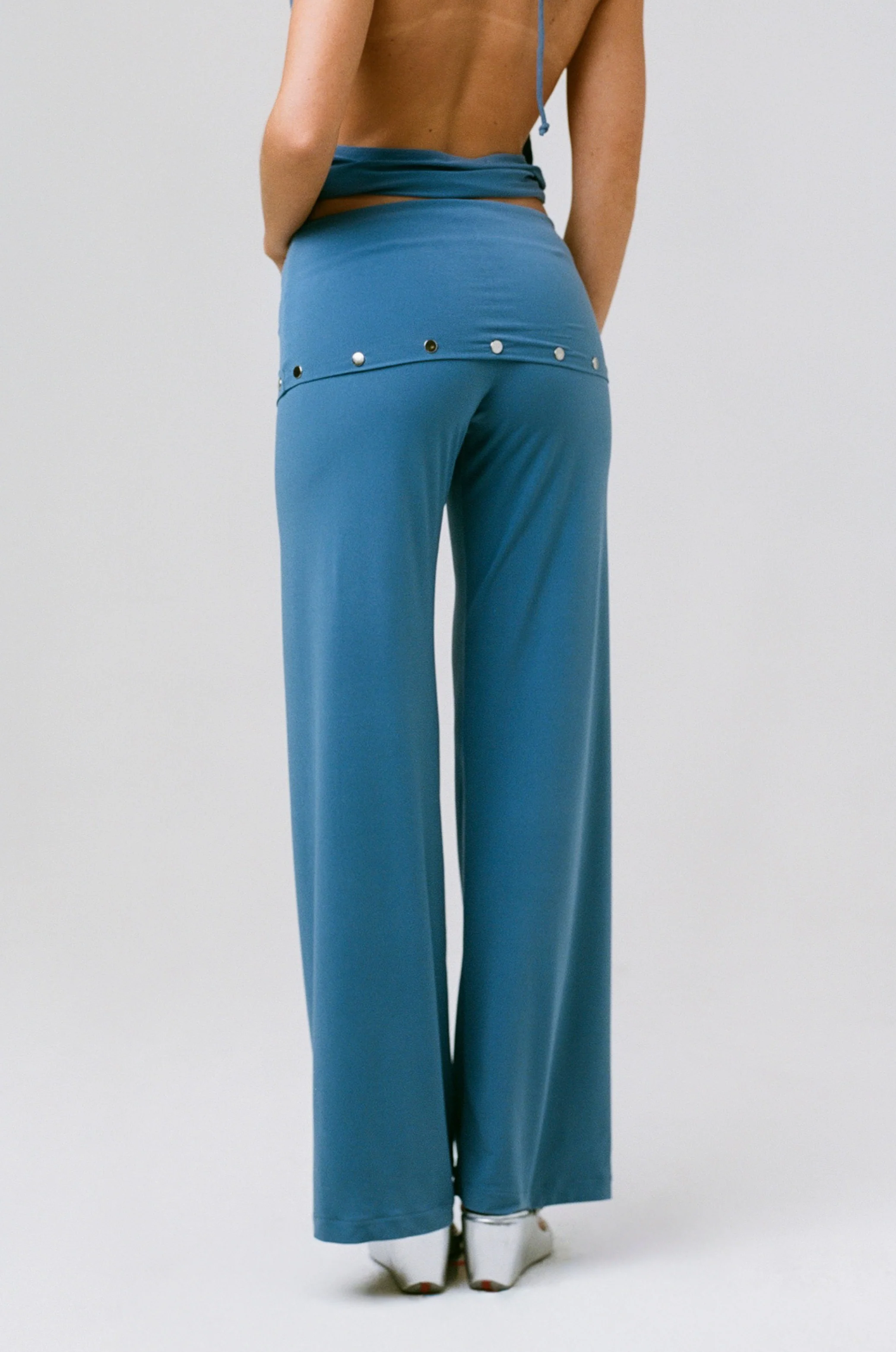 THE LIZA PANT IN BLUE