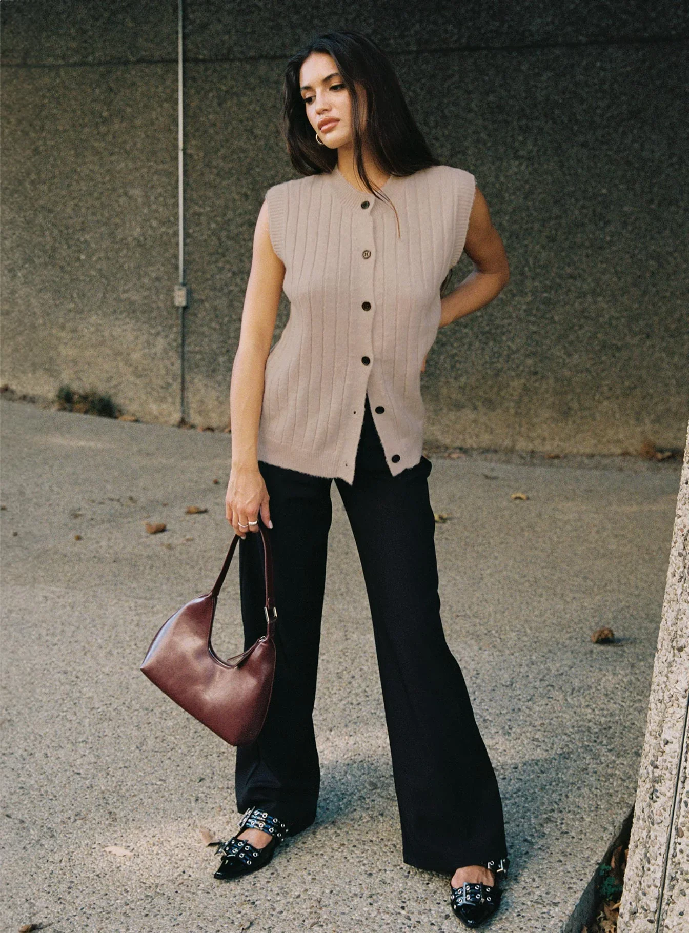 Archer Black Tailored Pants – Lower Impact Sustainable Essential