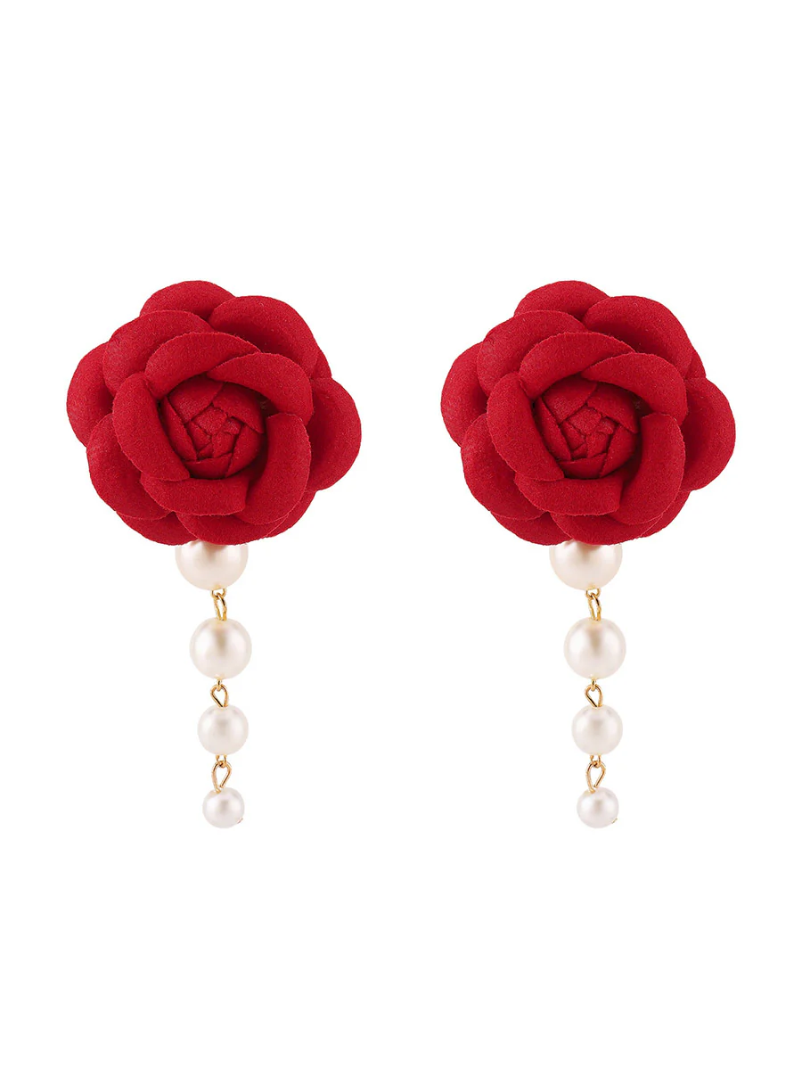Flower Shape Earrings Accessories