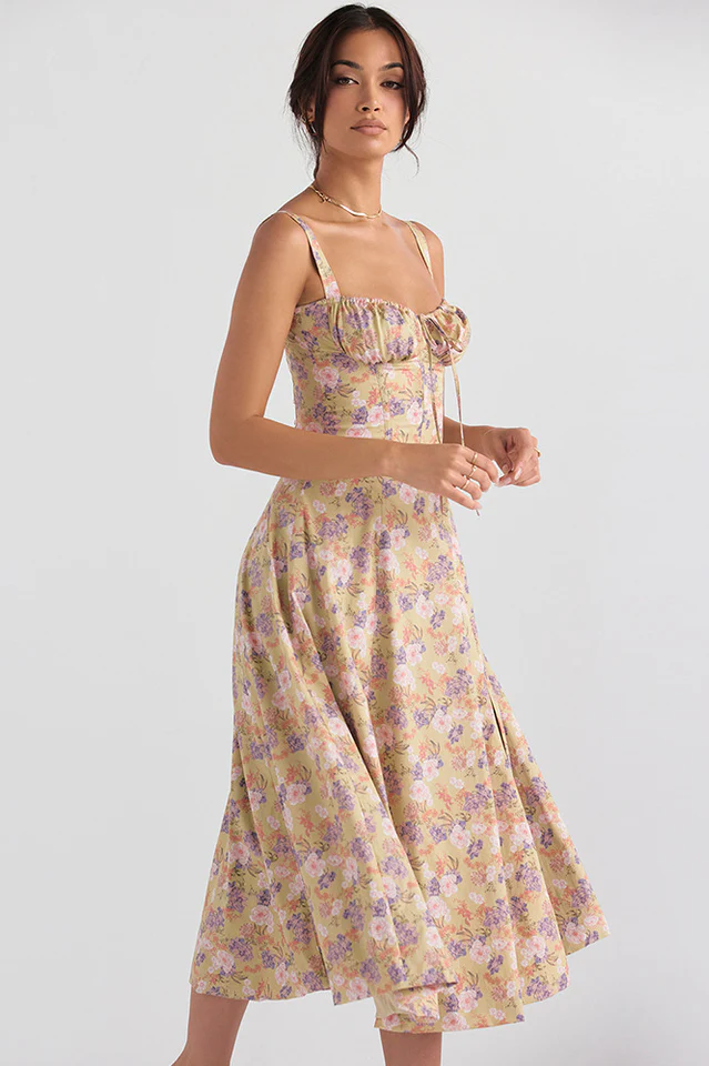 Carmen Bustier Sundress