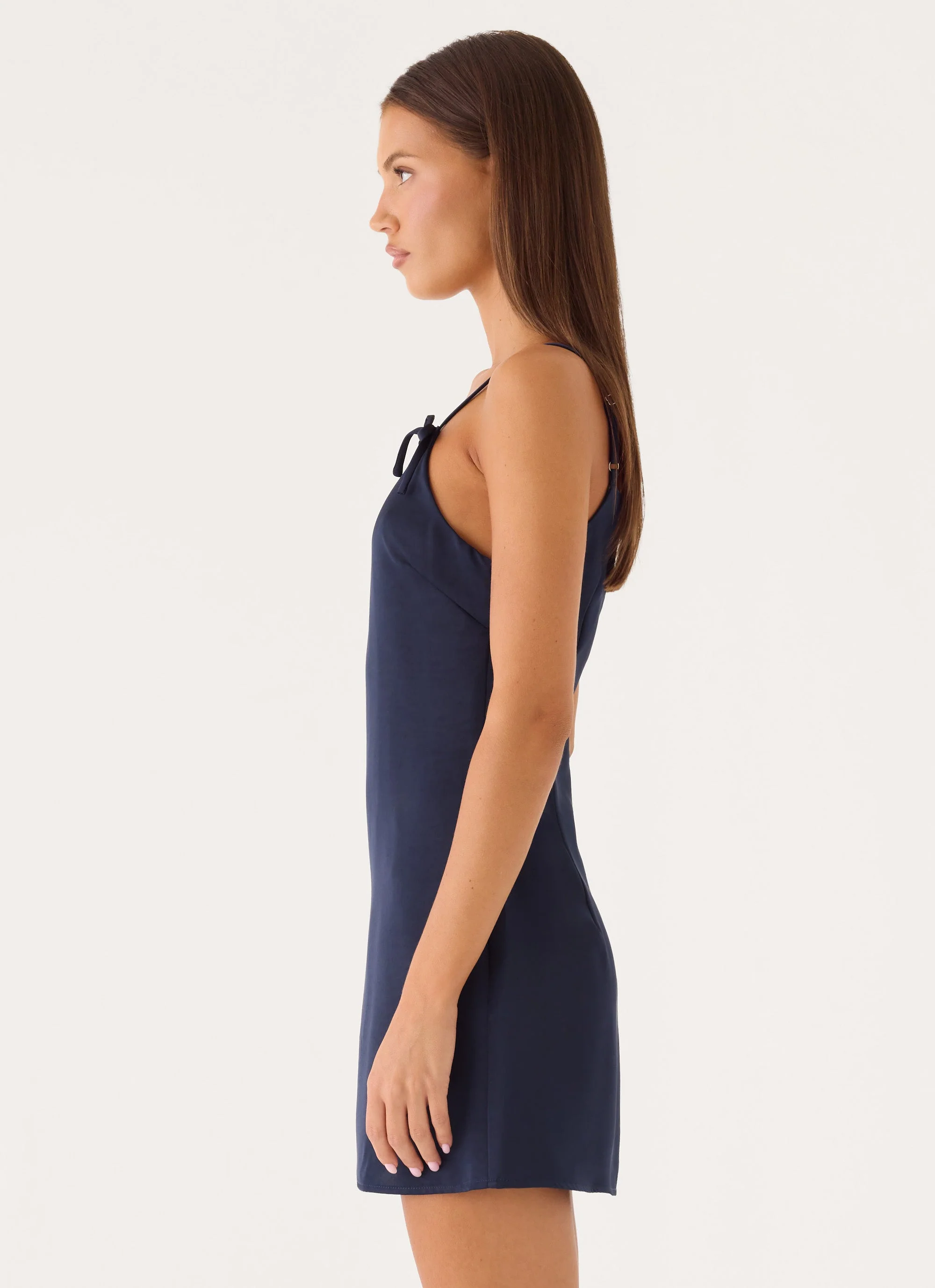 Amaliya Mini Dress - Midnight Blue - luluinthesky