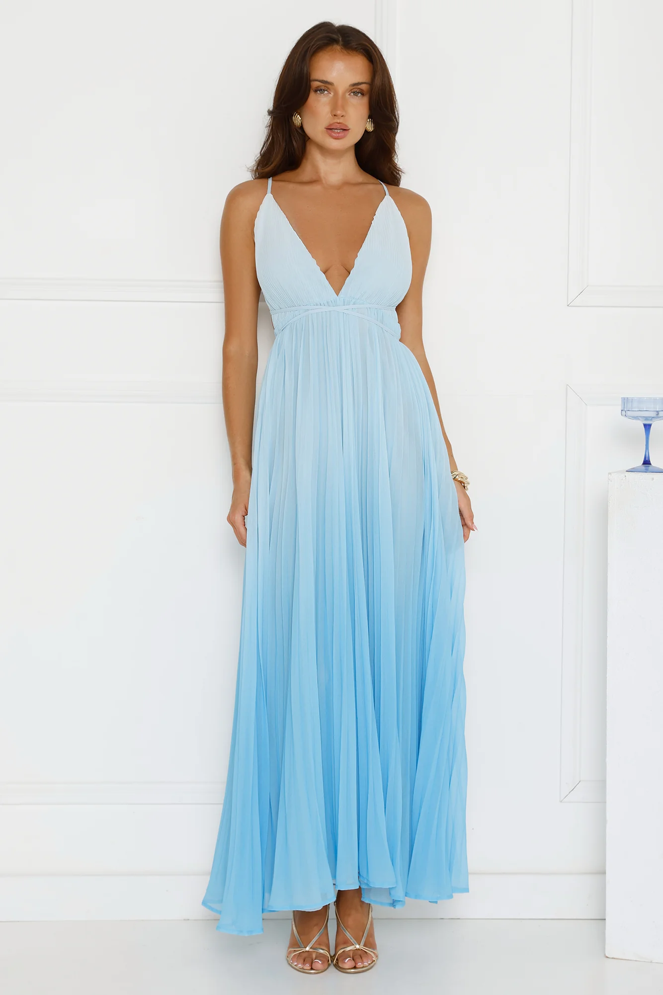 Love Letter To You Maxi Dress Blue
