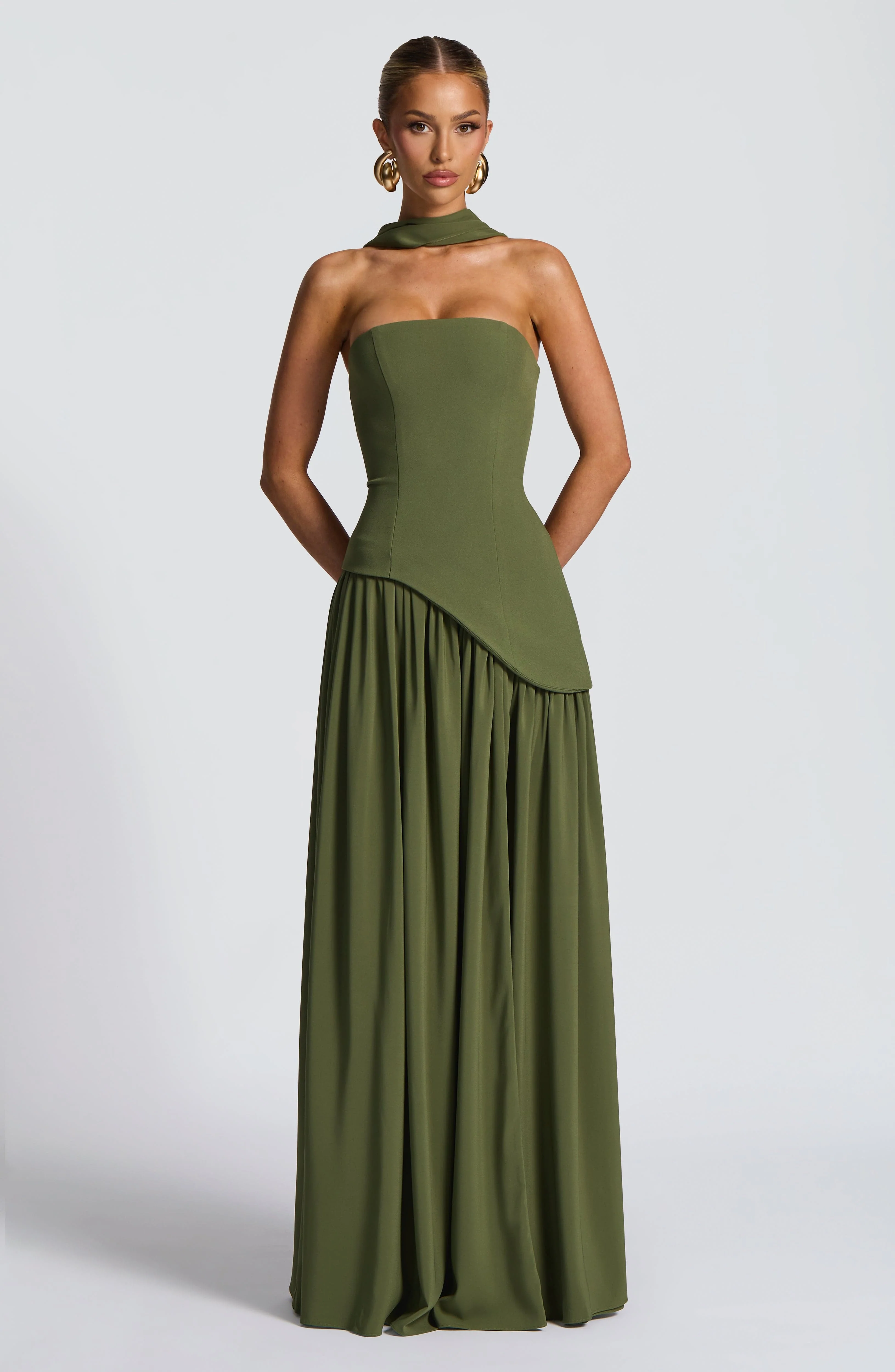 Maliyah Maxi Dress - Khaki
