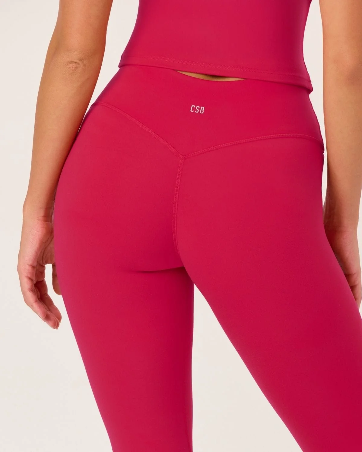Serenity Invisible Scrunch Leggings | Strawberry