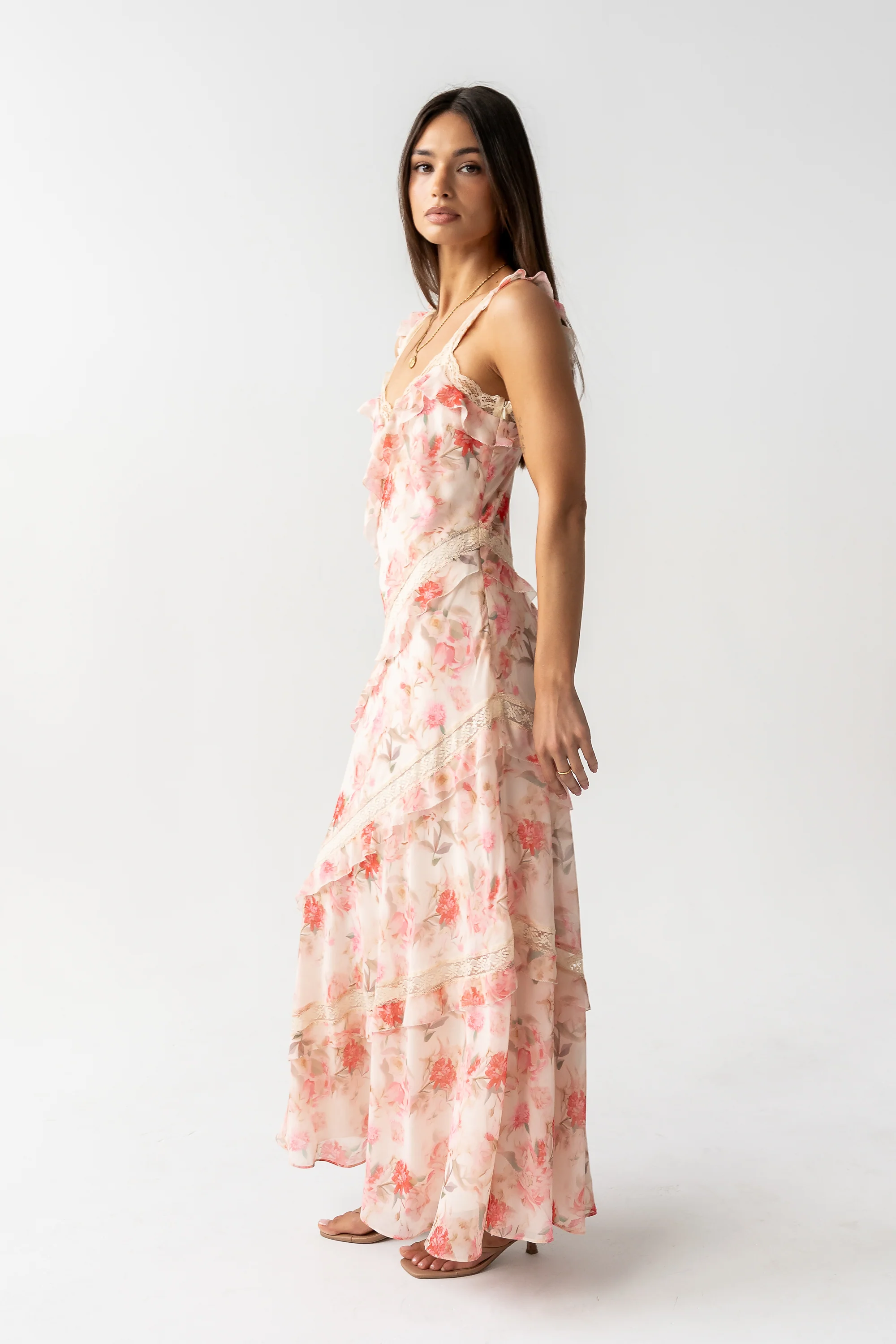 Franny Ruffle Maxi Dress - FINAL SALE