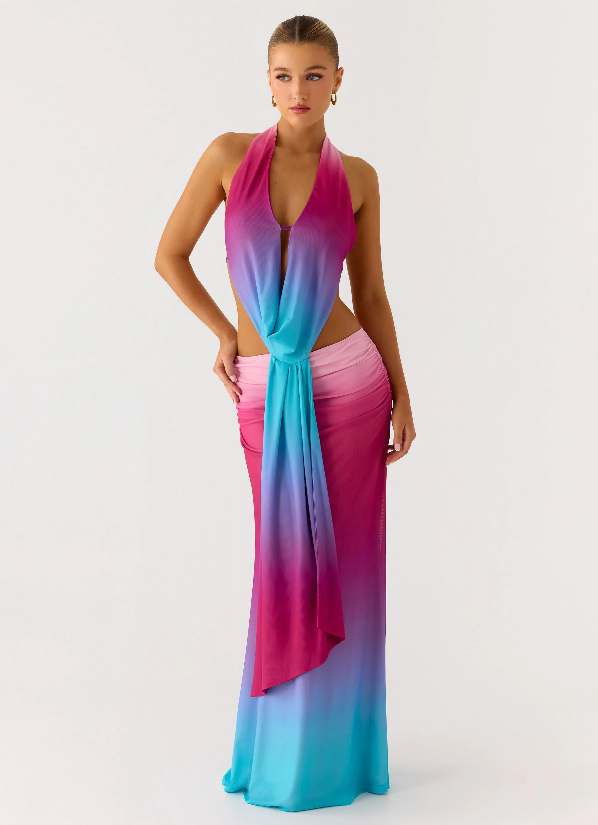 After Bloom Maxi Dress - Disco Ombre