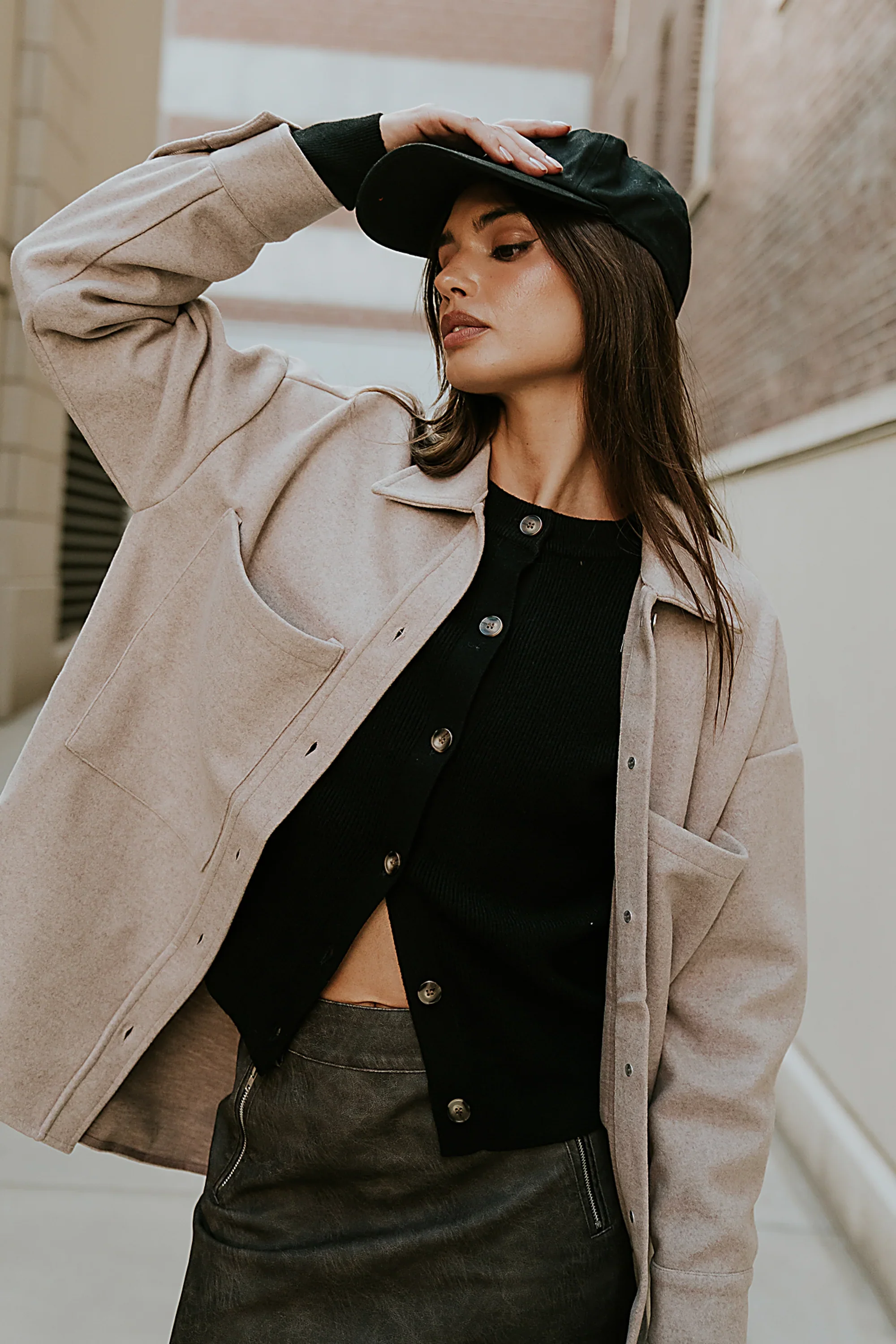 Bennie Oversized Shacket