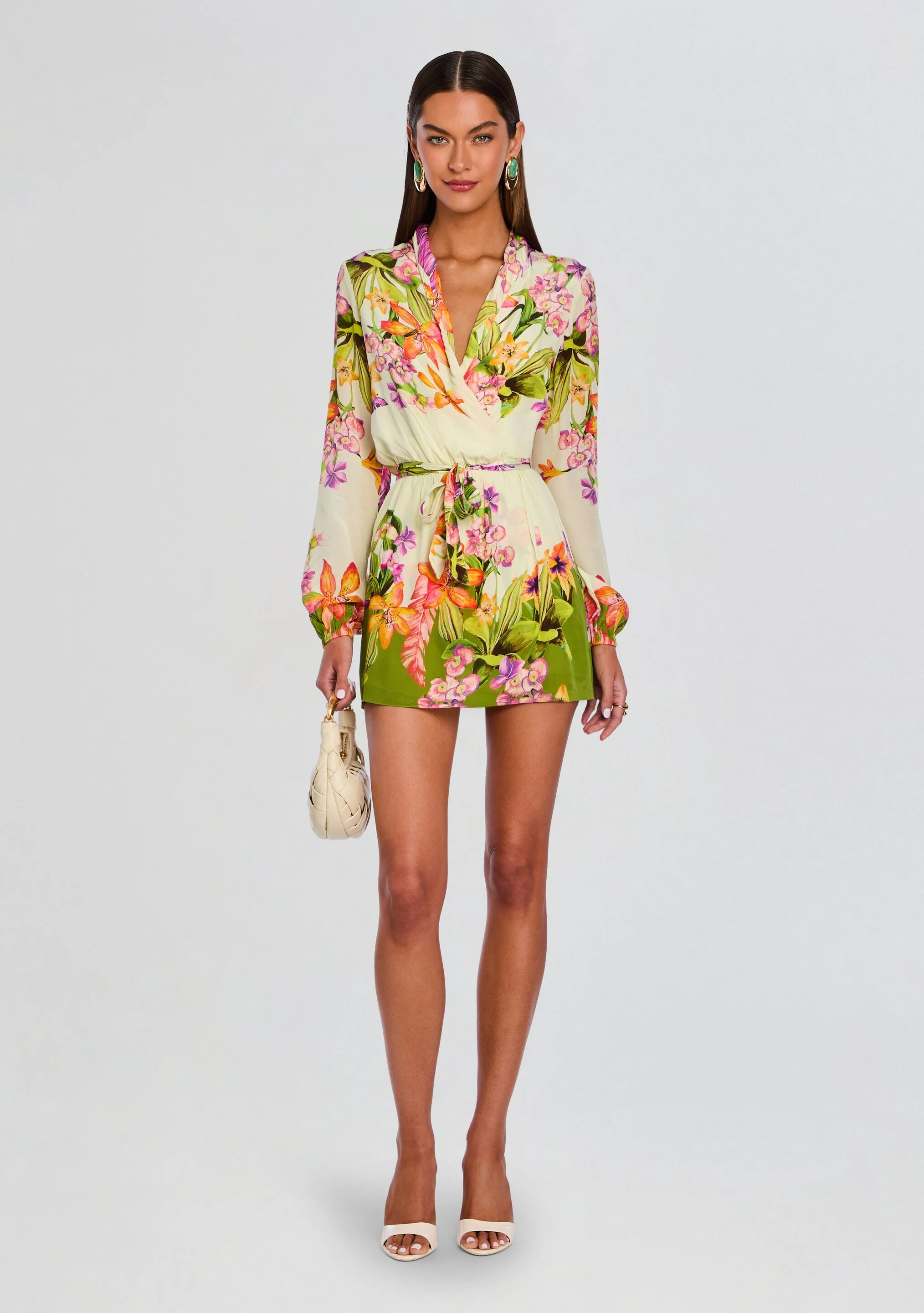 Dio Mini Dress with Detachable Belt
