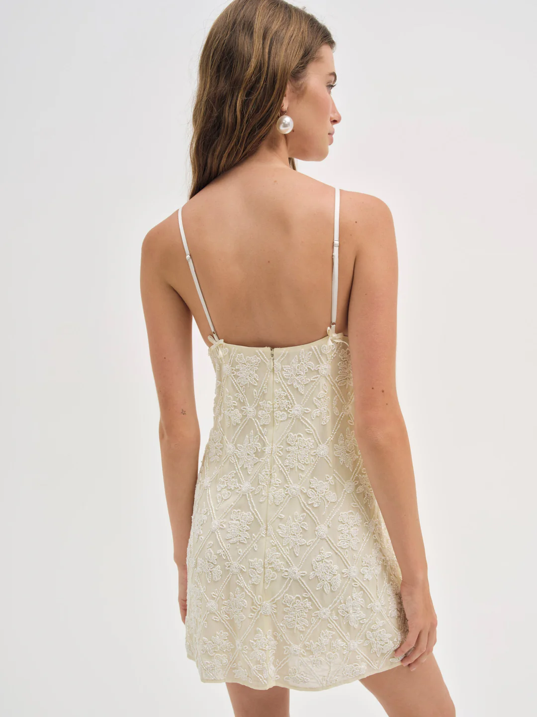 Bridget Beaded Mini Dress - luluinthesky