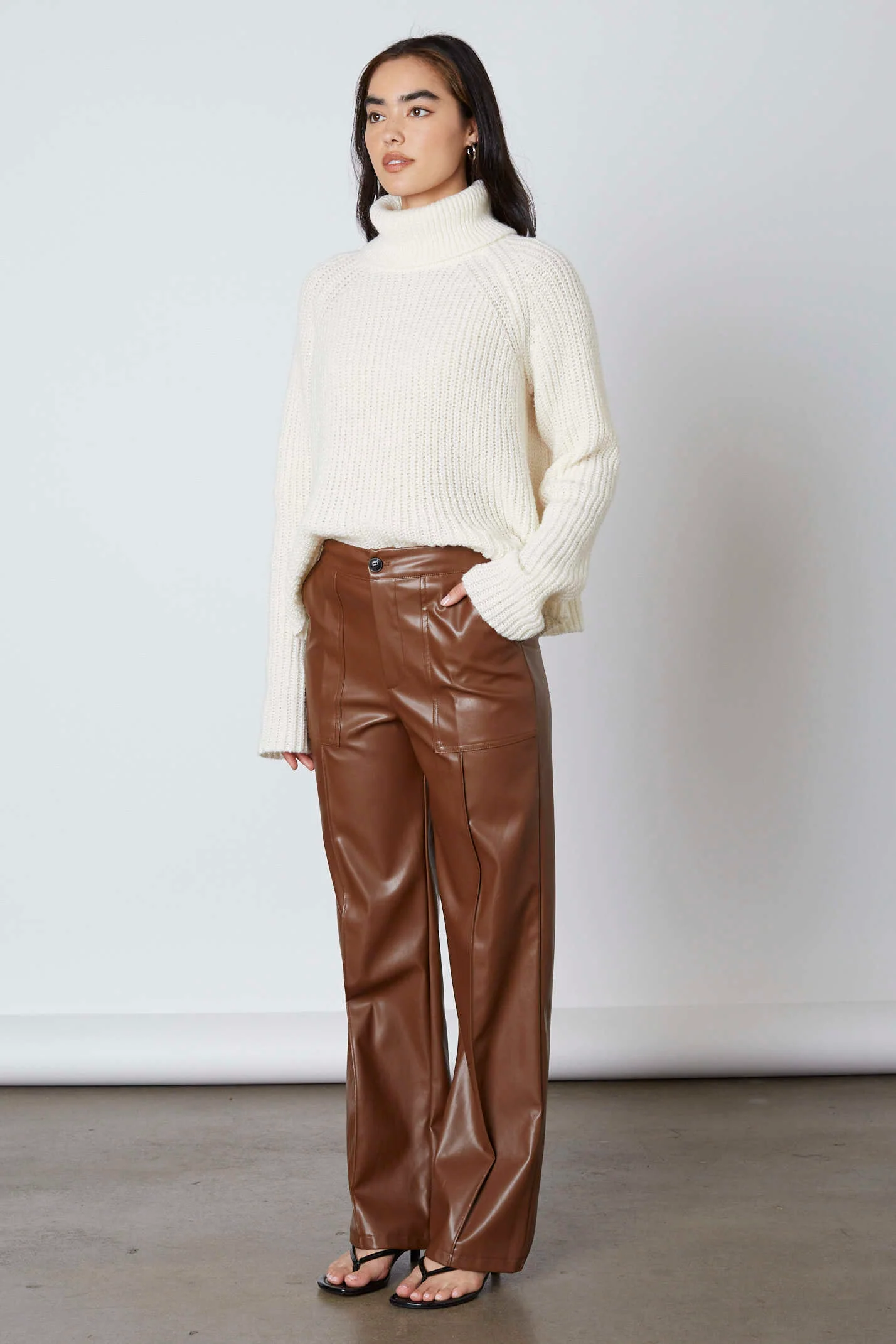 Faux Leather Pants