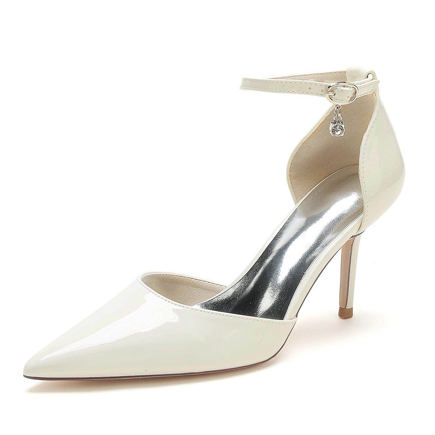 Stiletto Heel 8.5cm Patent Leather Shoes CK0180