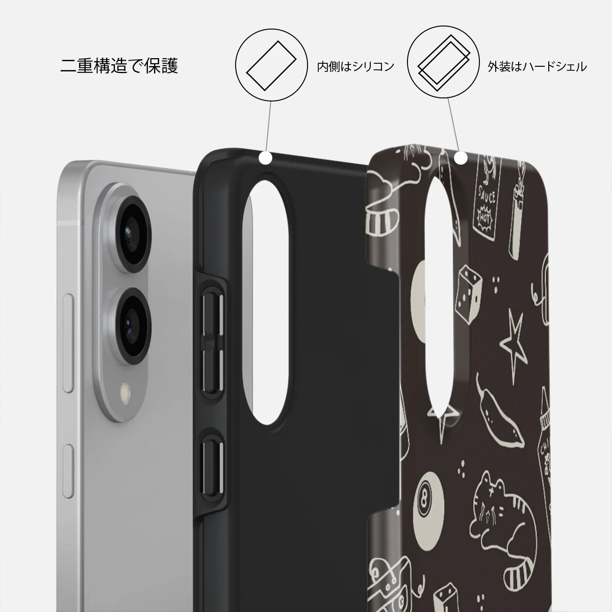 Essentials - Samsung Galaxy S25 Edge ケース