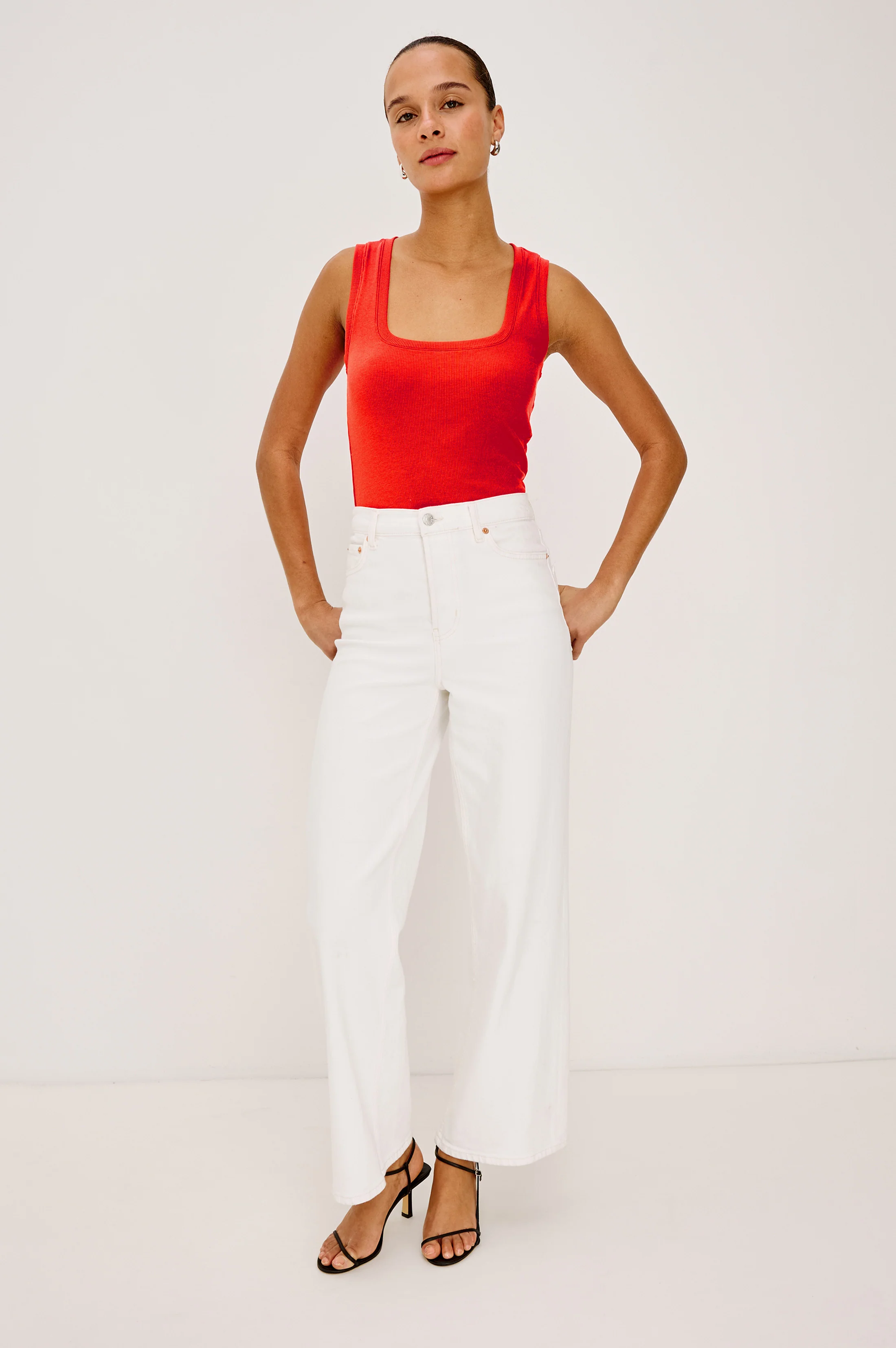 Bobbie Tank - Cherry