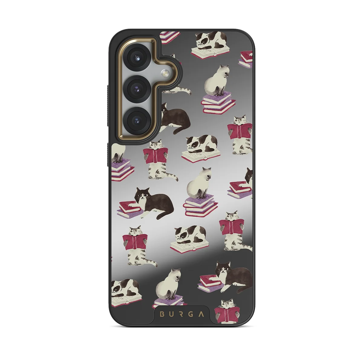 Curious Cat - Samsung Galaxy S25 Plus ケース