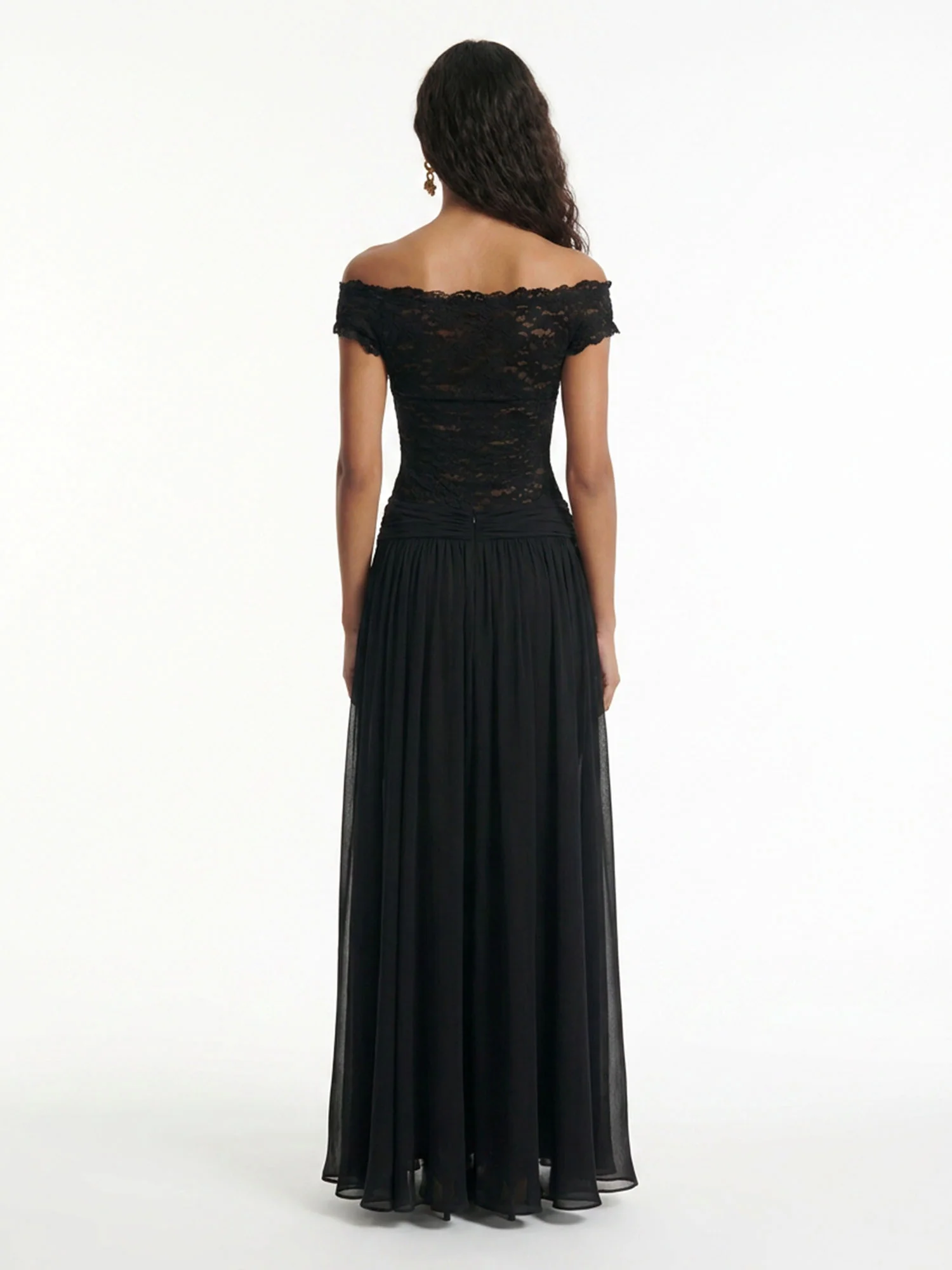 Silent Shadow Maxi Dress
