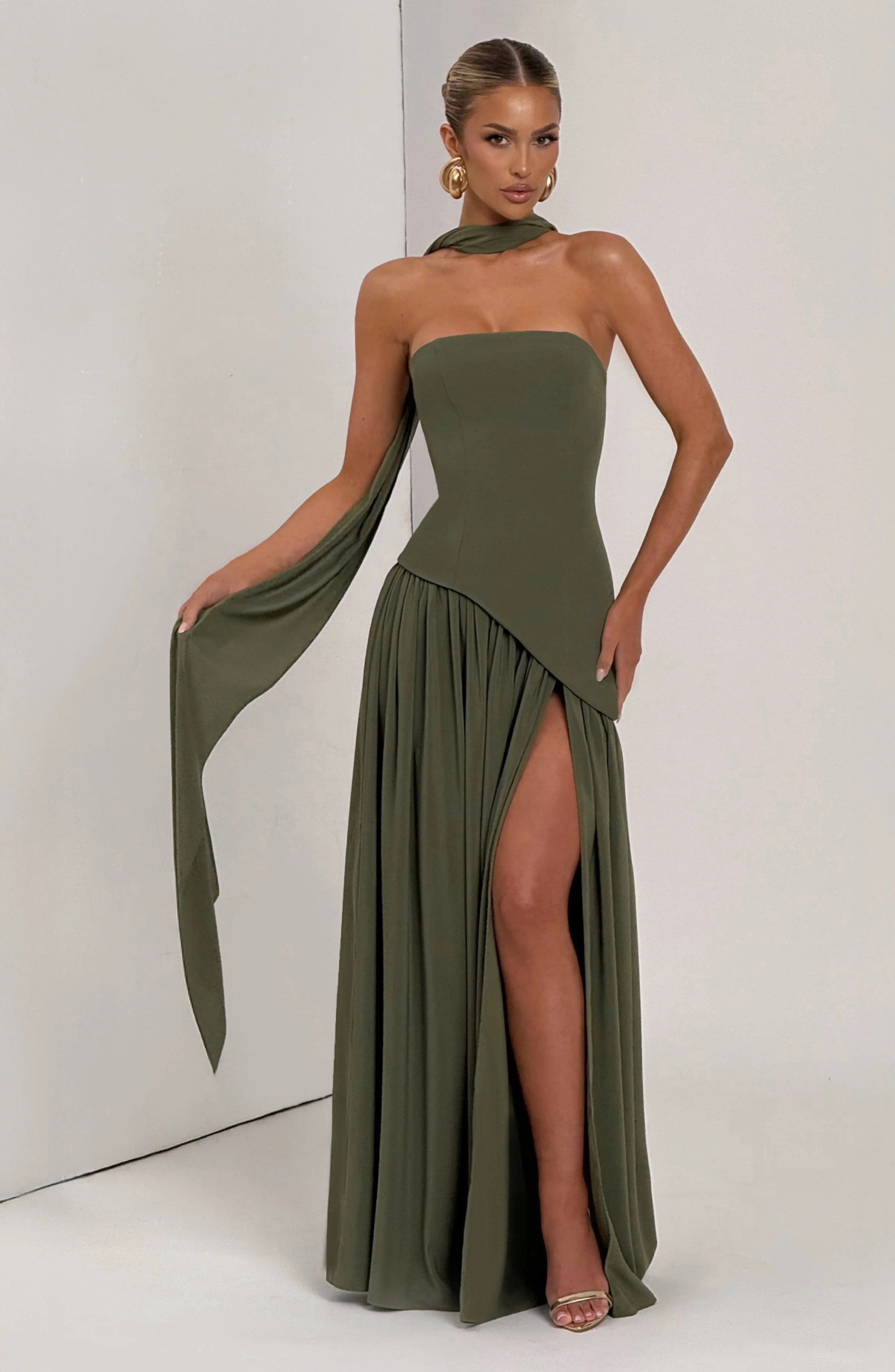 Maliyah Maxi Dress - Khaki