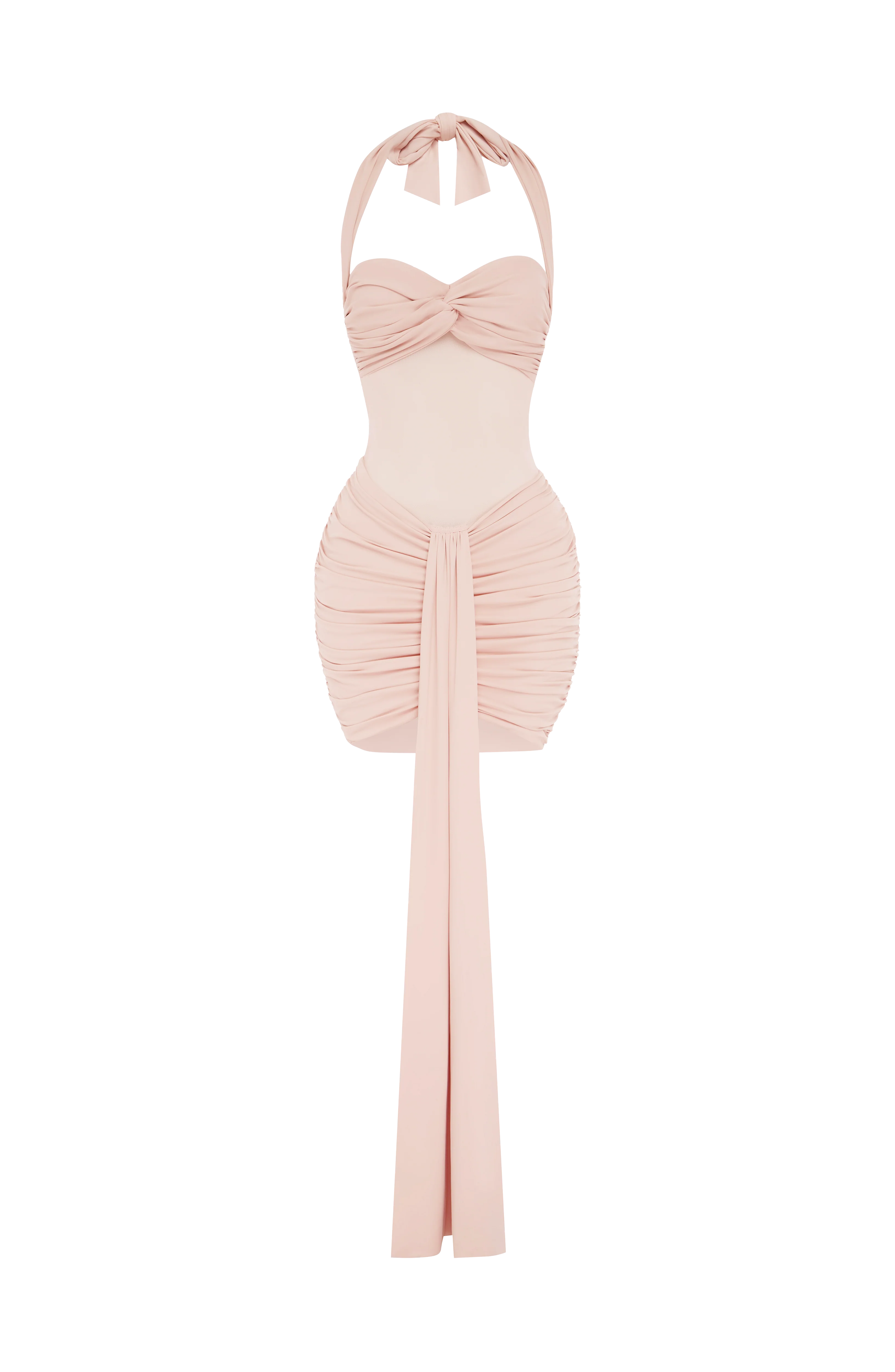 Vixen Mini Dress - Soft Blush