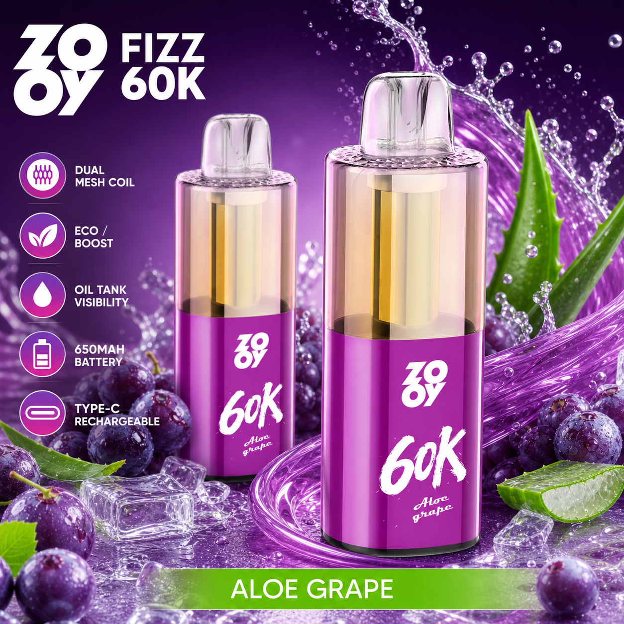 ZOOY FIZZ 60K