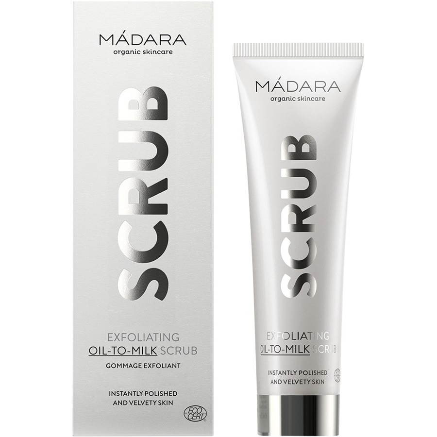 MÁDARA Oczyszczanie Exfoliating Oil-To-Milk Scrub