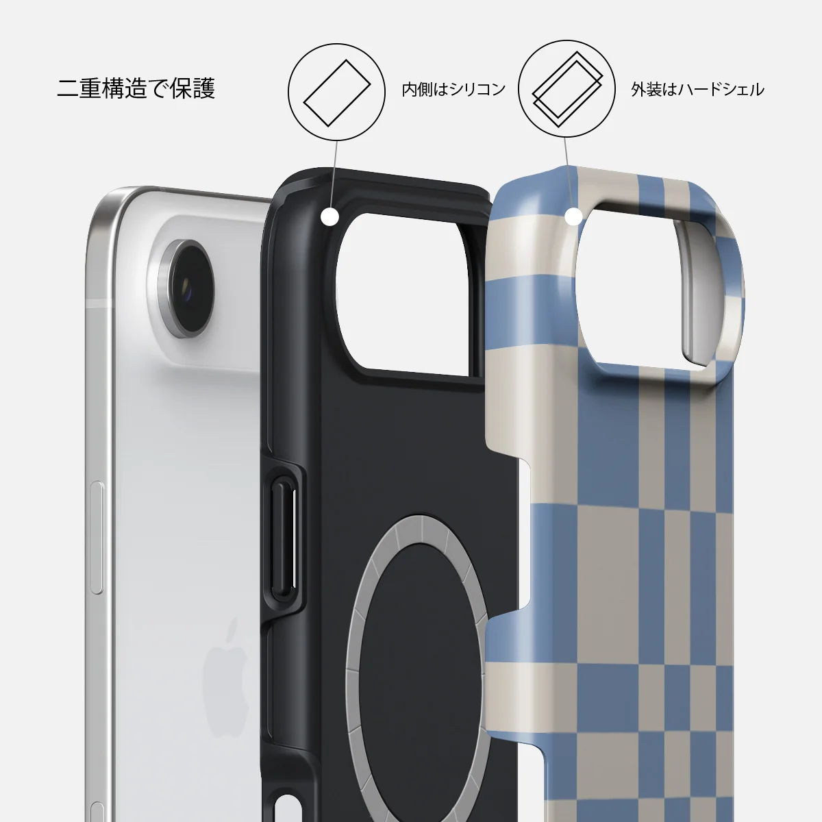 Straight A - iPhone Air ケース