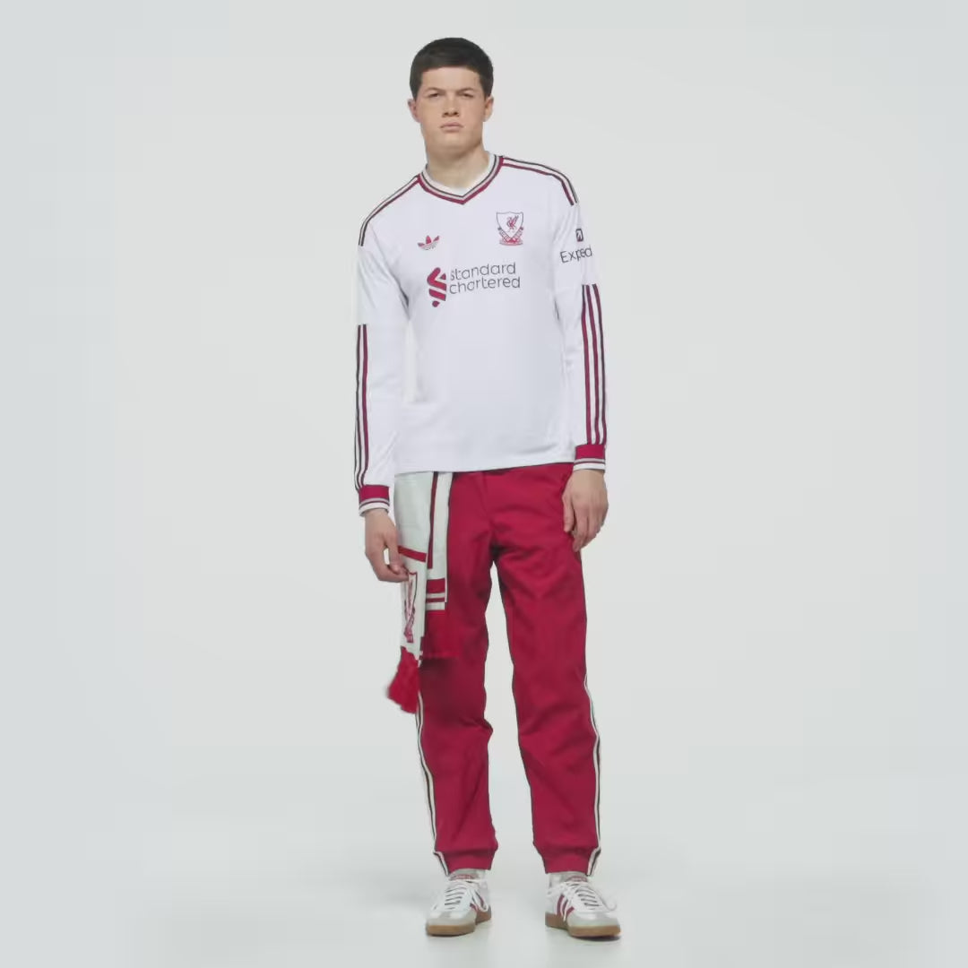 ADIDAS Liverpool 26/27 Away Longsleeve Men Replica Jersey White KB8292