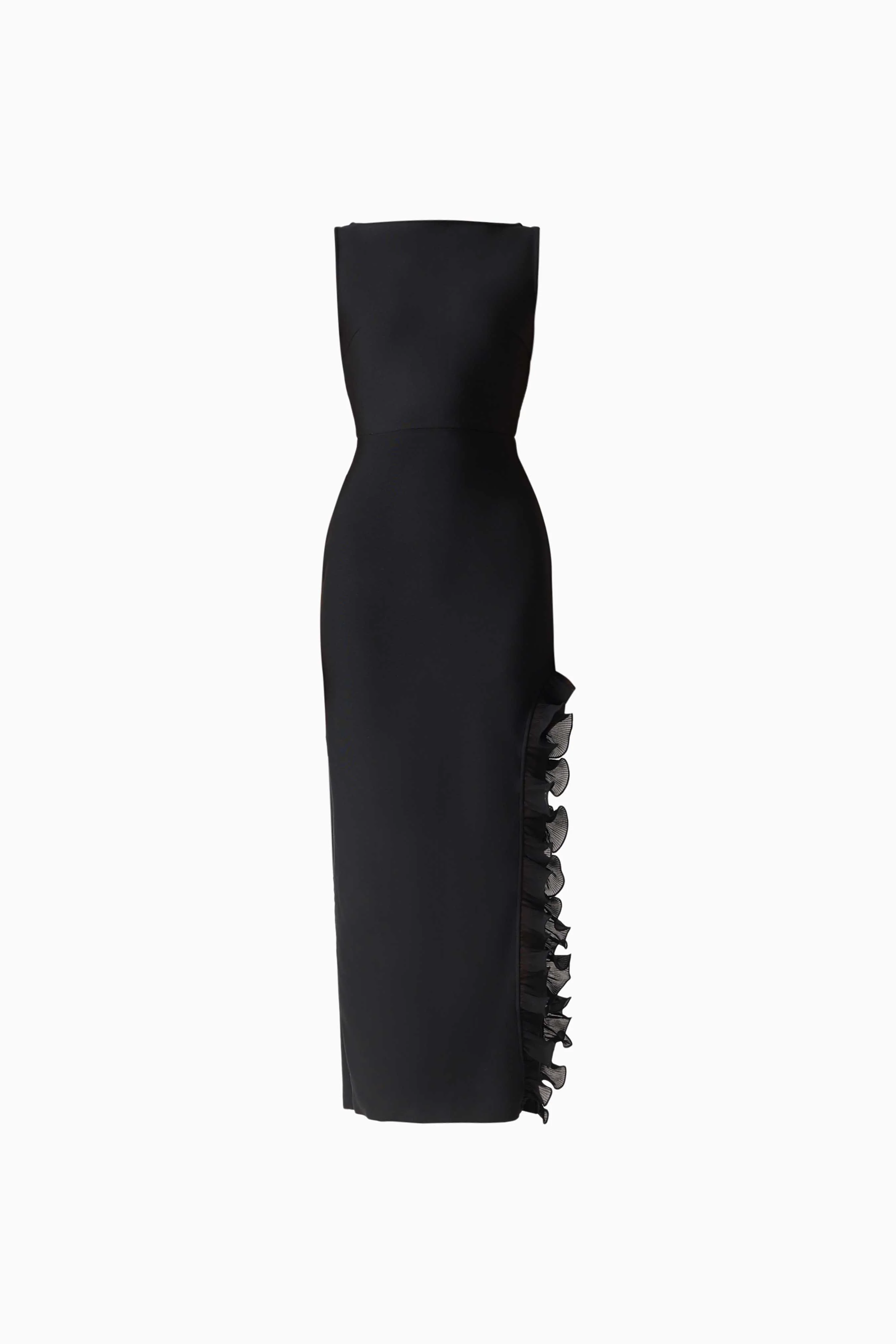 CURAAE Catiana Maxi Dress in Black