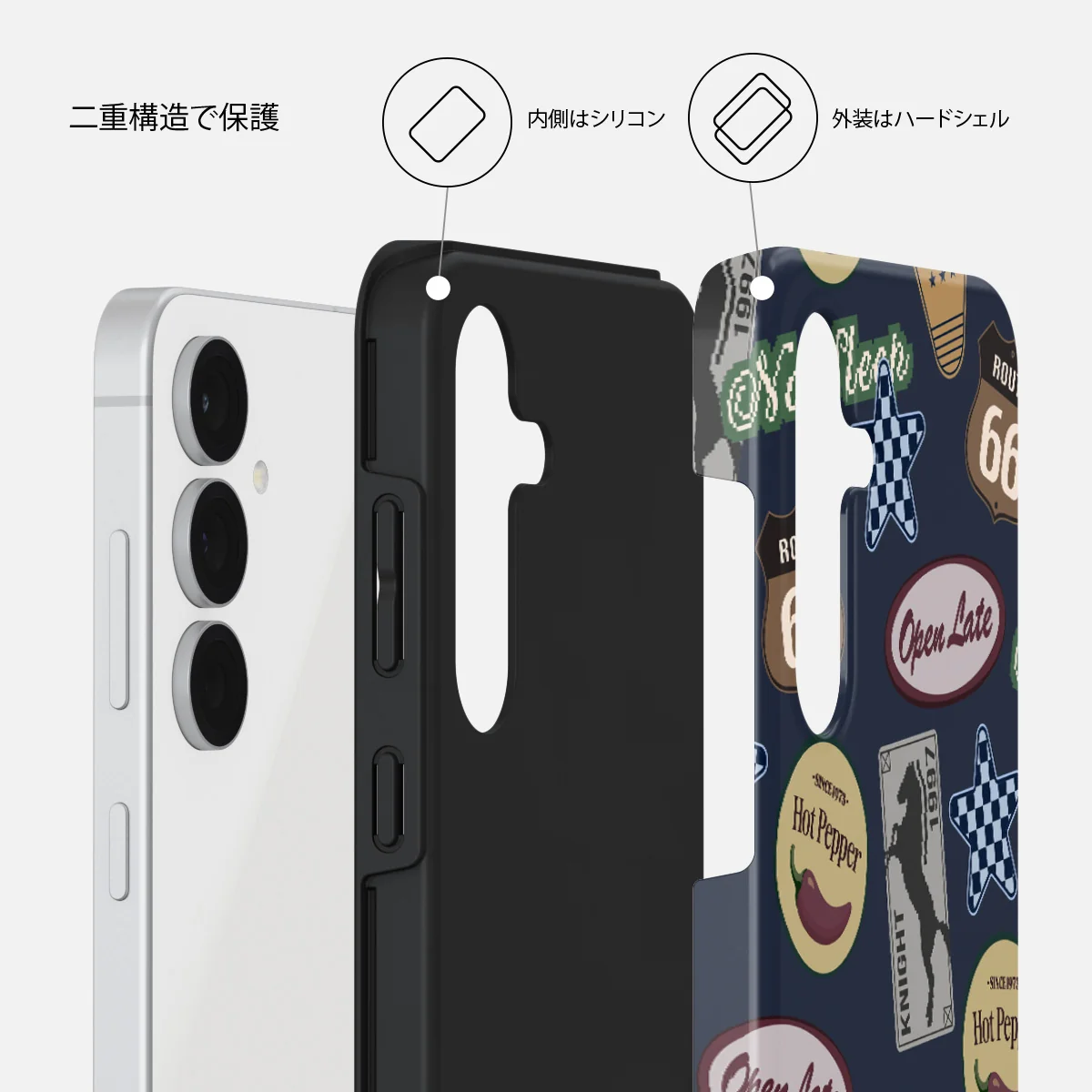 Open Late - Samsung Galaxy S25 FE ケース