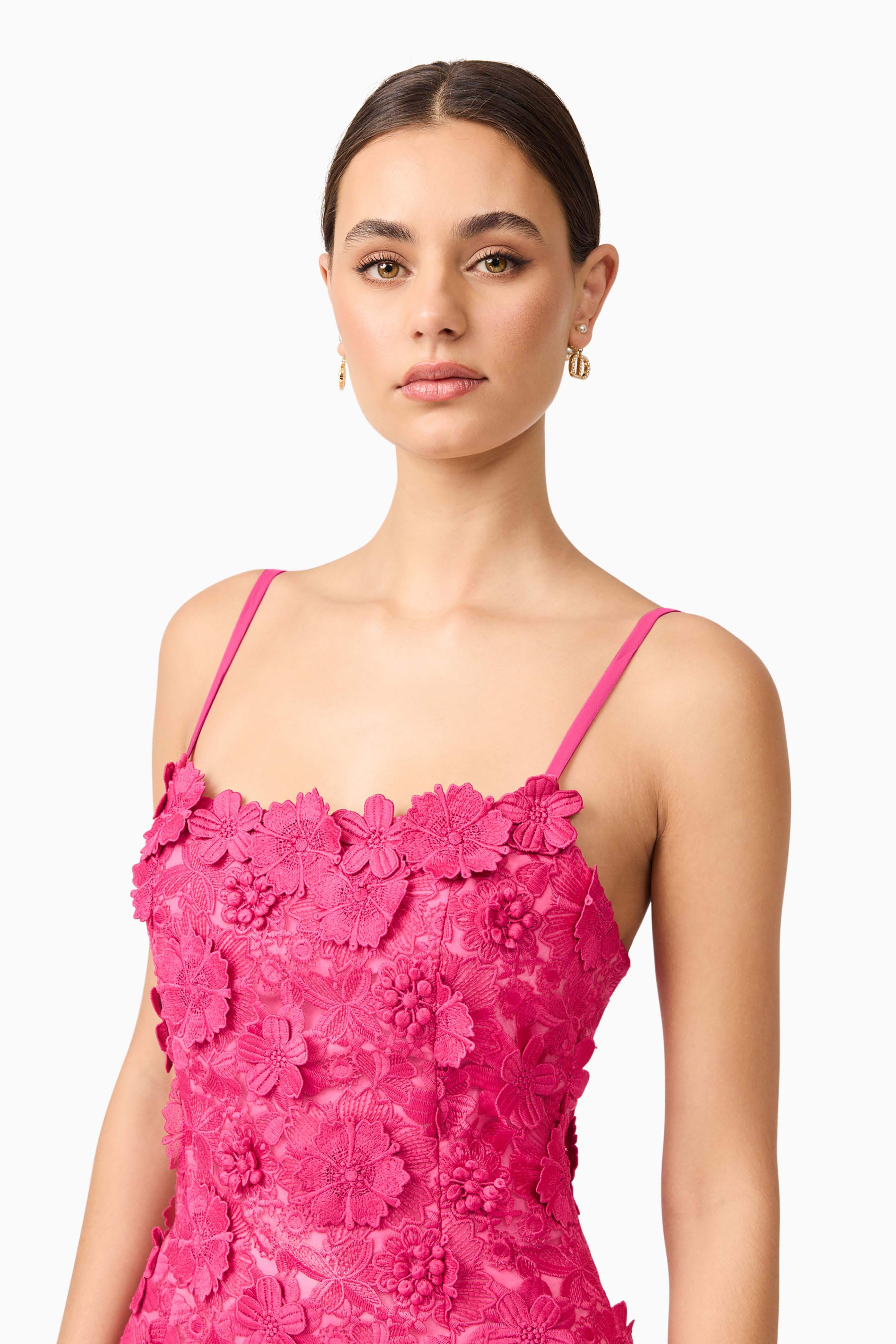 Claudia Party Dress in Pink