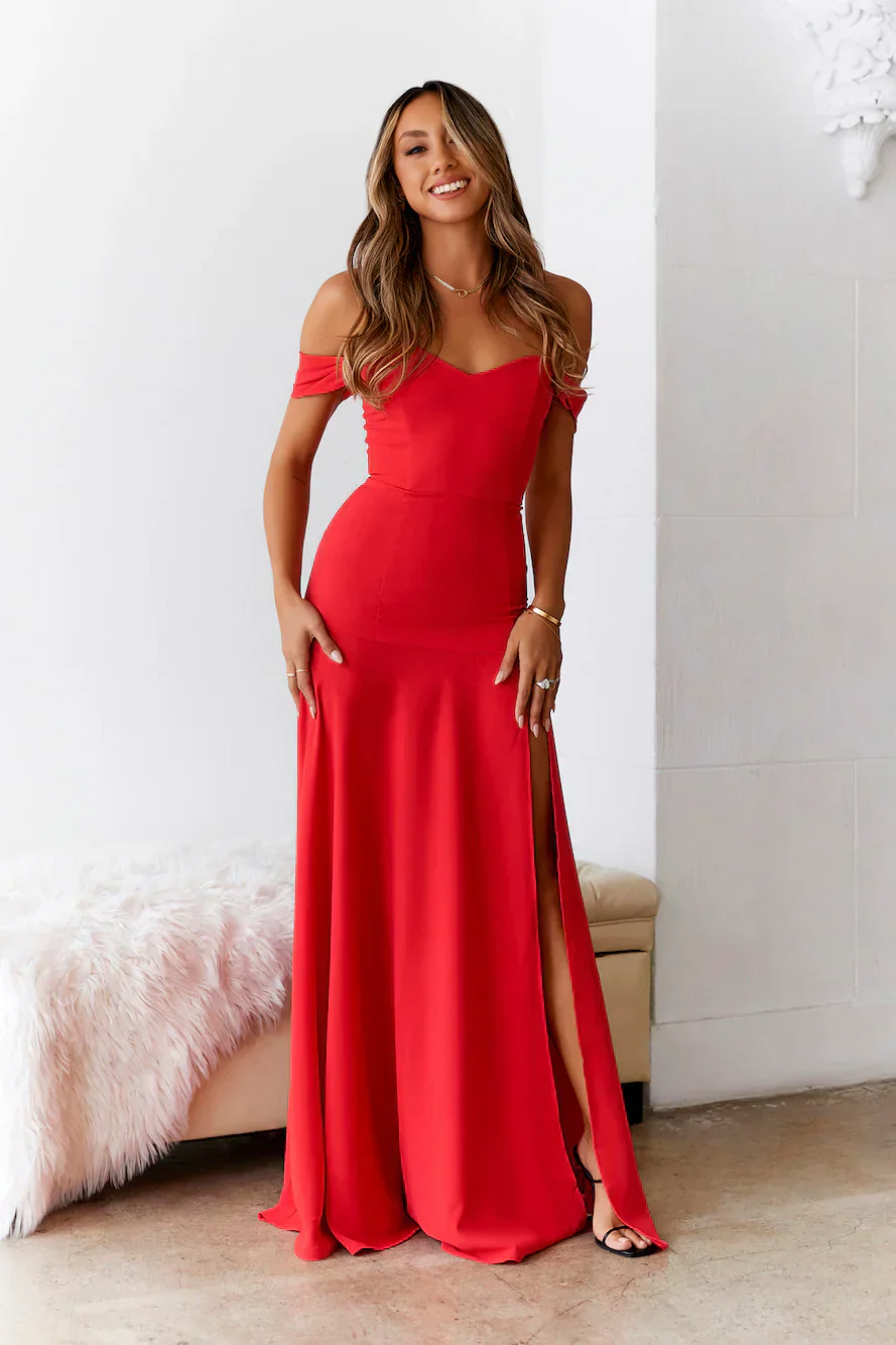 Blushing Cinderella Maxi Dress - luluinthesky