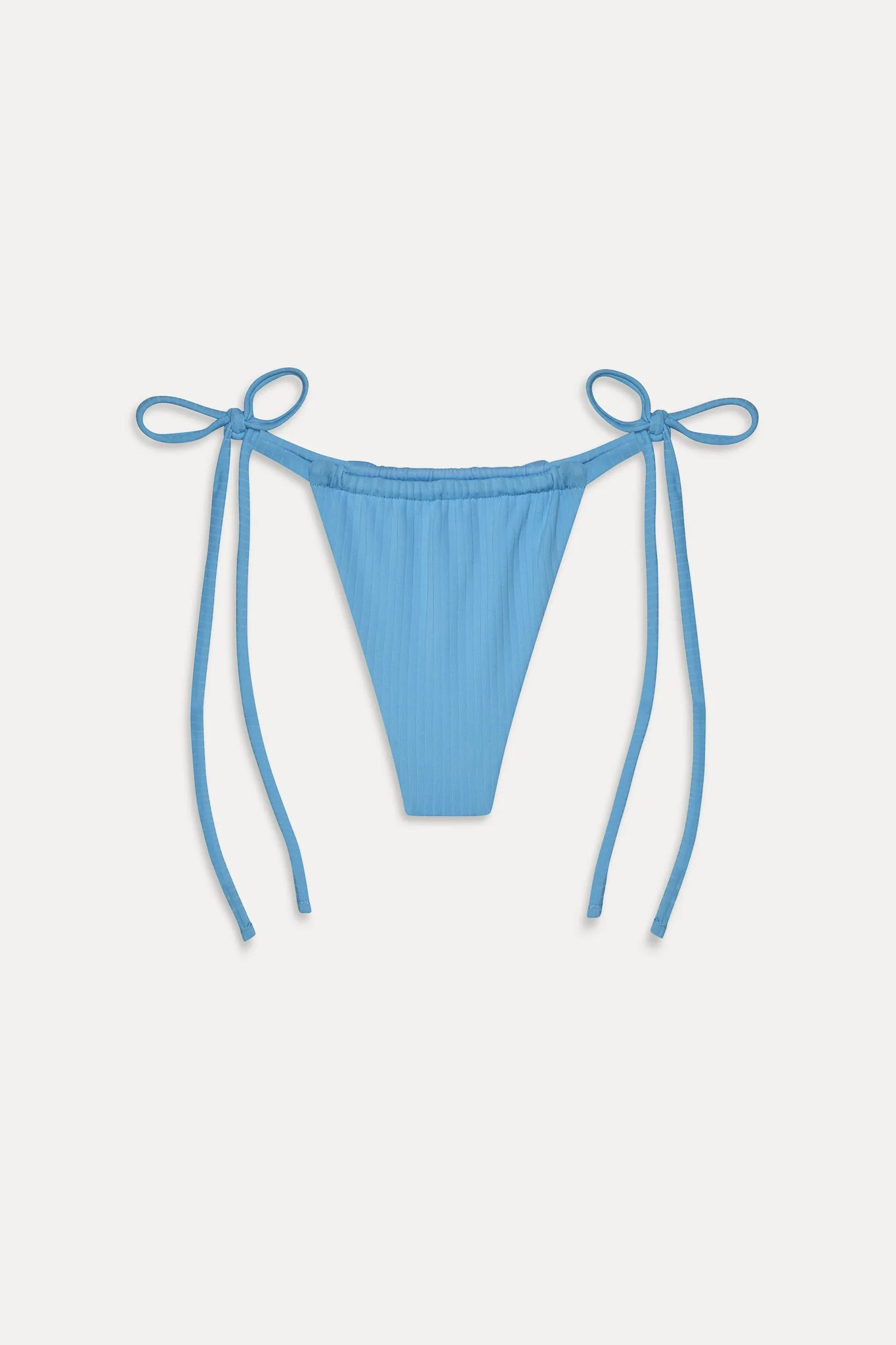 Tia Skimpy String Bikini Bottom - Capri Sky