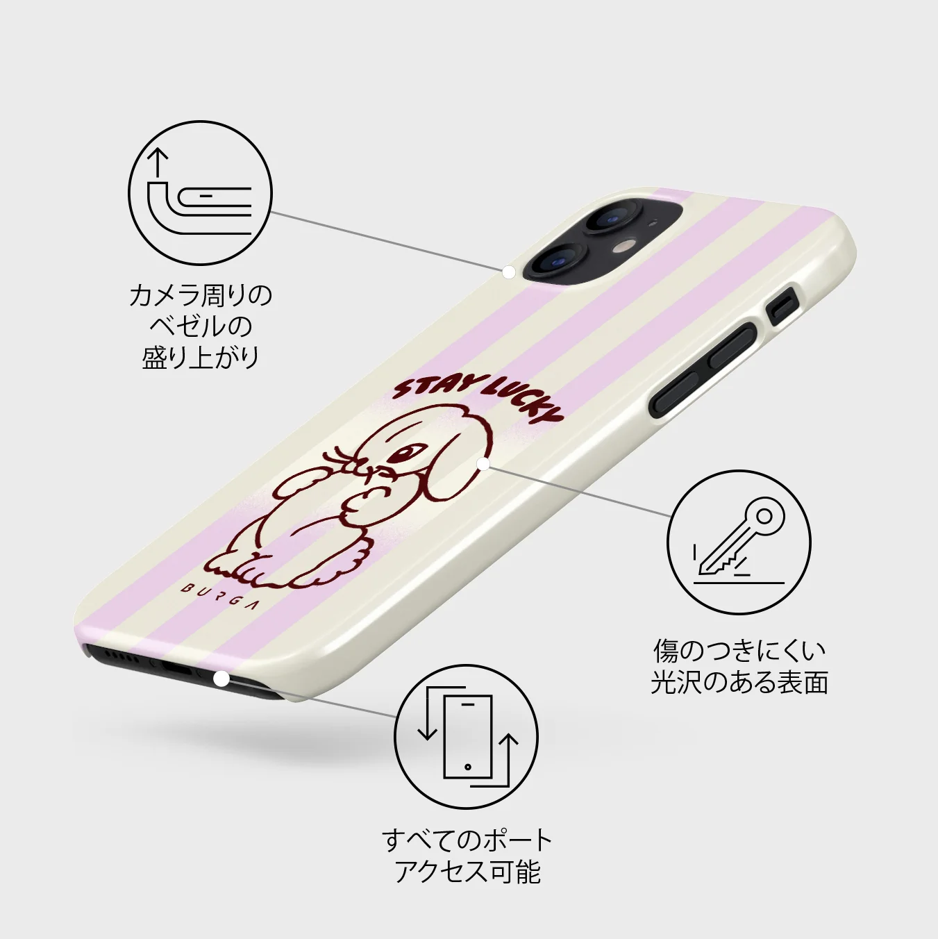 Stay Lucky - iPhone 12 Mini ケース