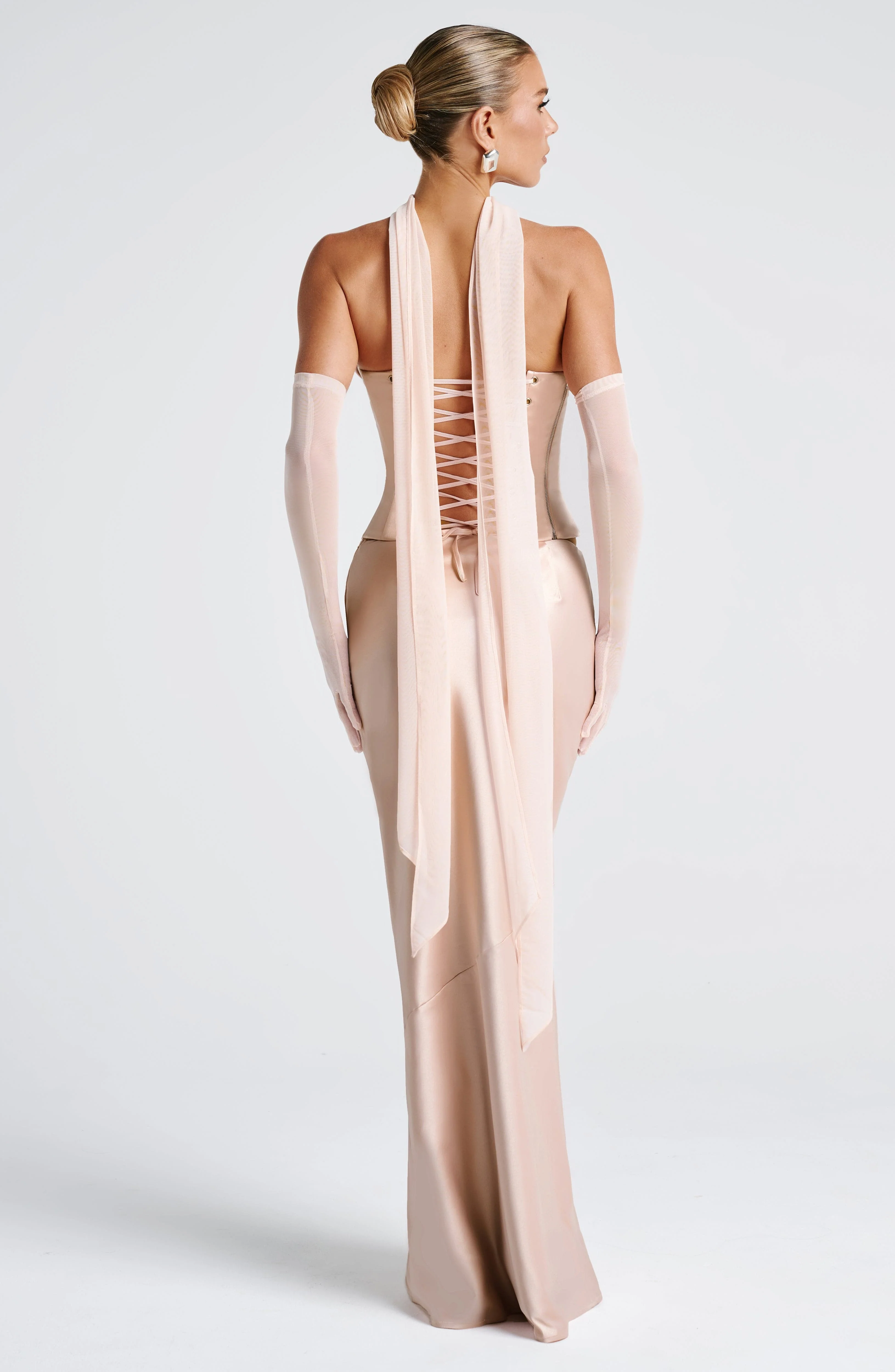 Ayla Scarf - Soft Peach