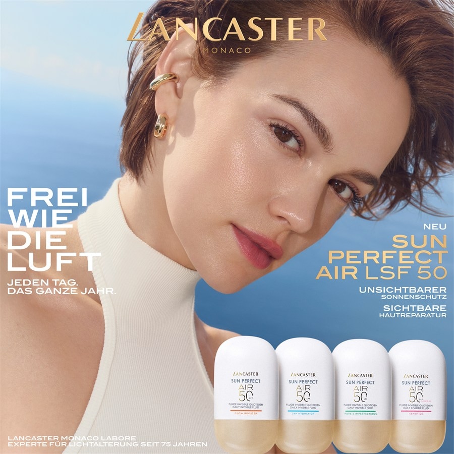 Lancaster Sun Perfect AIR Daily Invisible Fluid SPF50 Sensitive Mineral