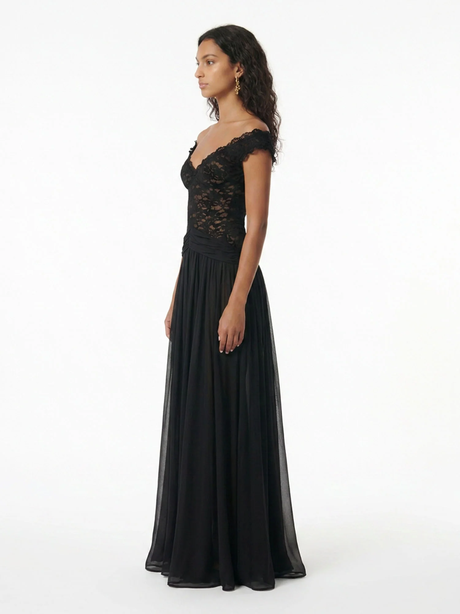 Silent Shadow Maxi Dress