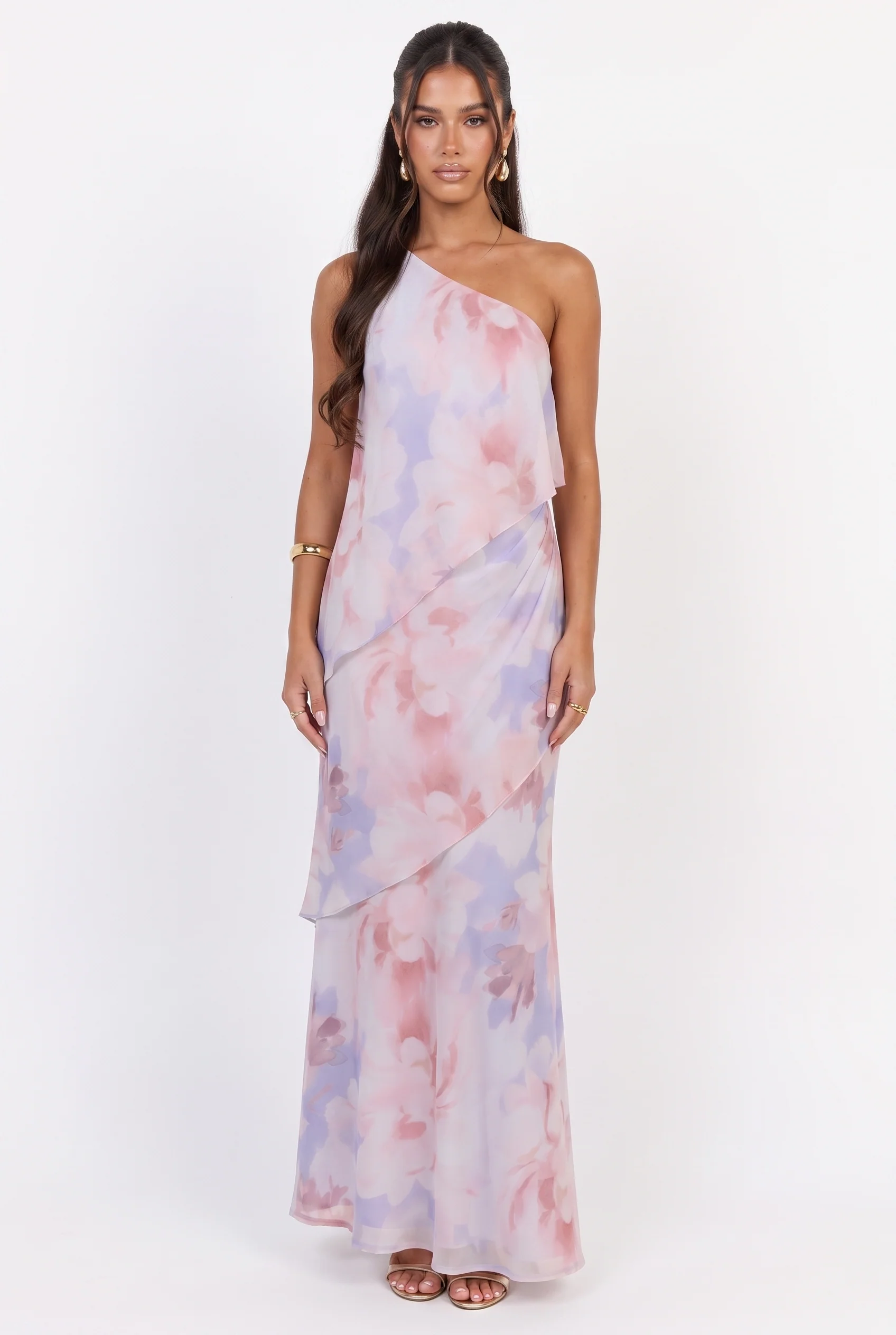 Aralia One Shoulder Maxi Dress