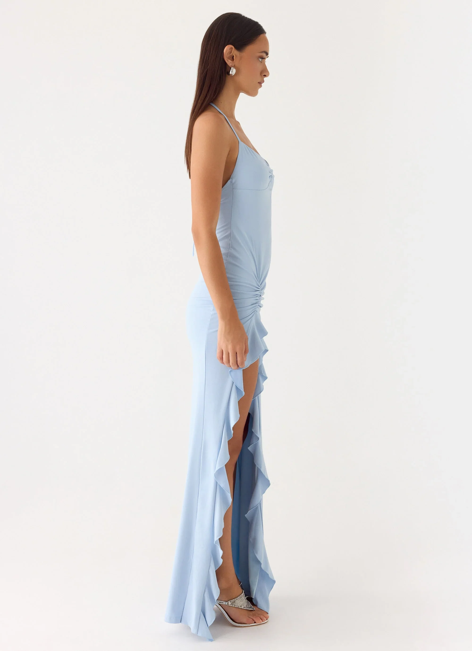 Augusta Maxi Dress - Blue