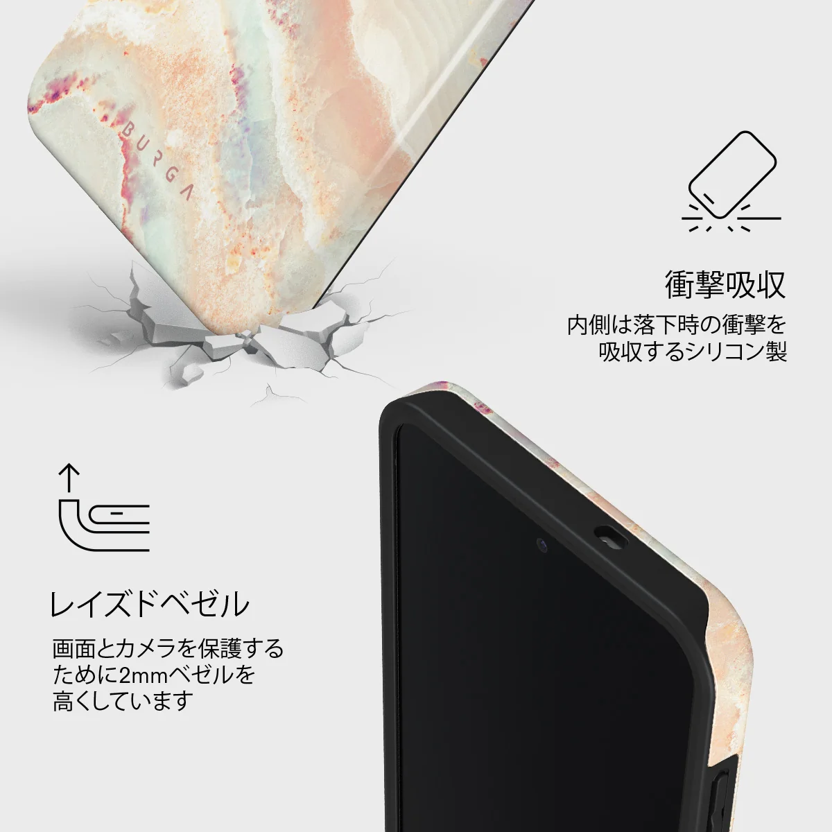 Berry Sorbet - Samsung Galaxy S25 FE ケース