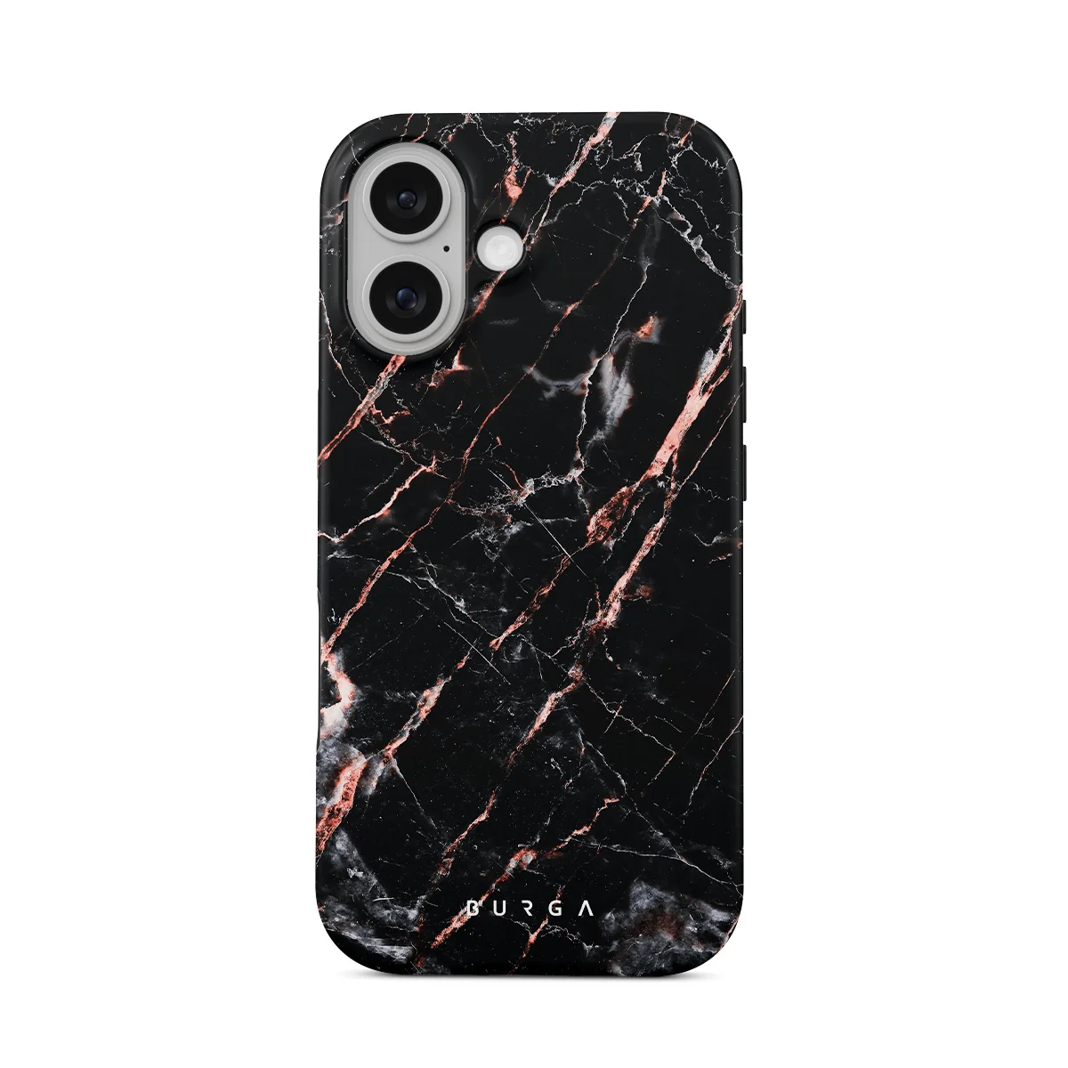 Rose Gold Marble - iPhone 16 ケース