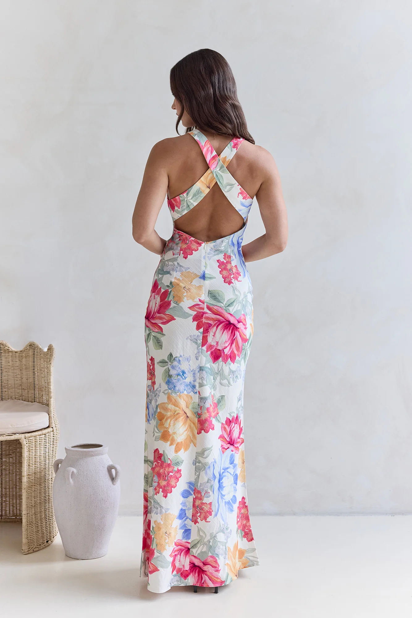 Perfection Awaits Maxi Dress Floral