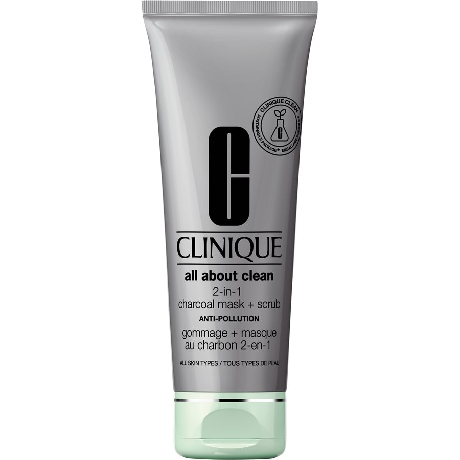 Clinique Produkty do eksfoliacji 2-in-1 Charcoal Mask + Scrub