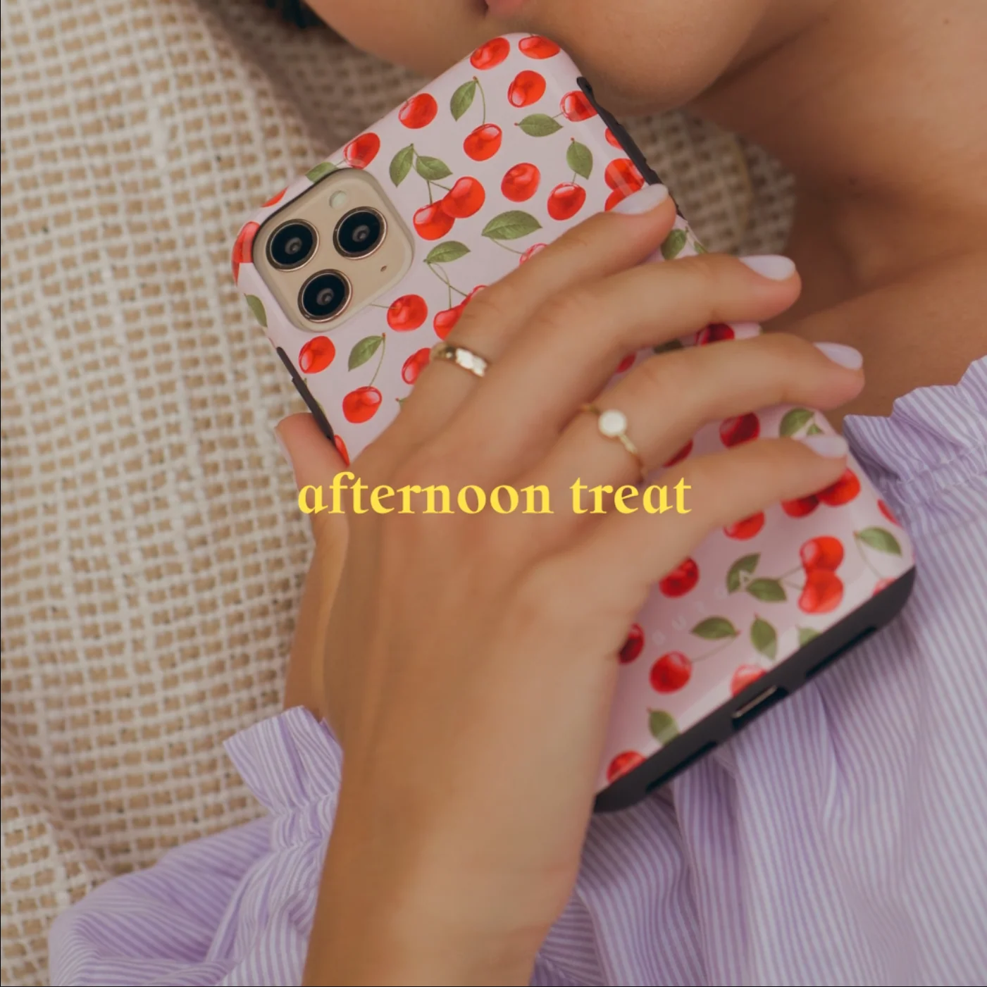 Afternoon Treat - Samsung Galaxy S25 Edge ケース