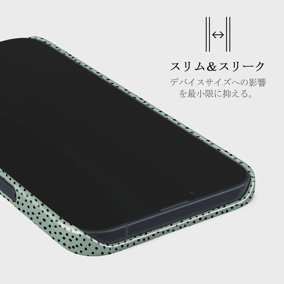 Mint Gelato - Dots iPhone 13 Mini ケース