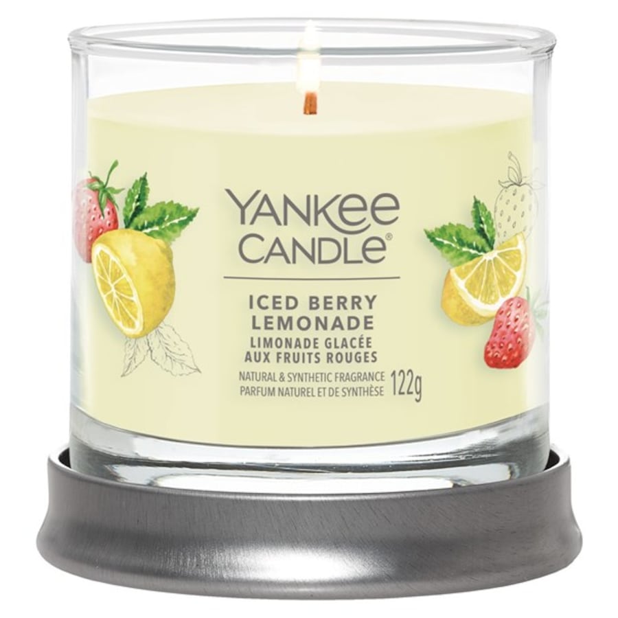 Yankee Candle Small Tumbler Iced Berry Lemonade Żółty