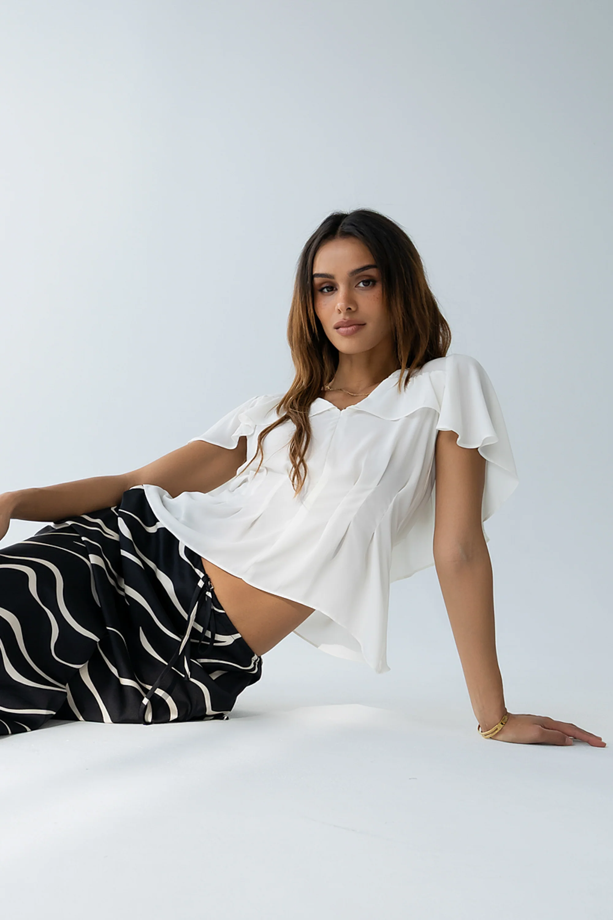 Bernice Sheer Blouse - FINAL SALE