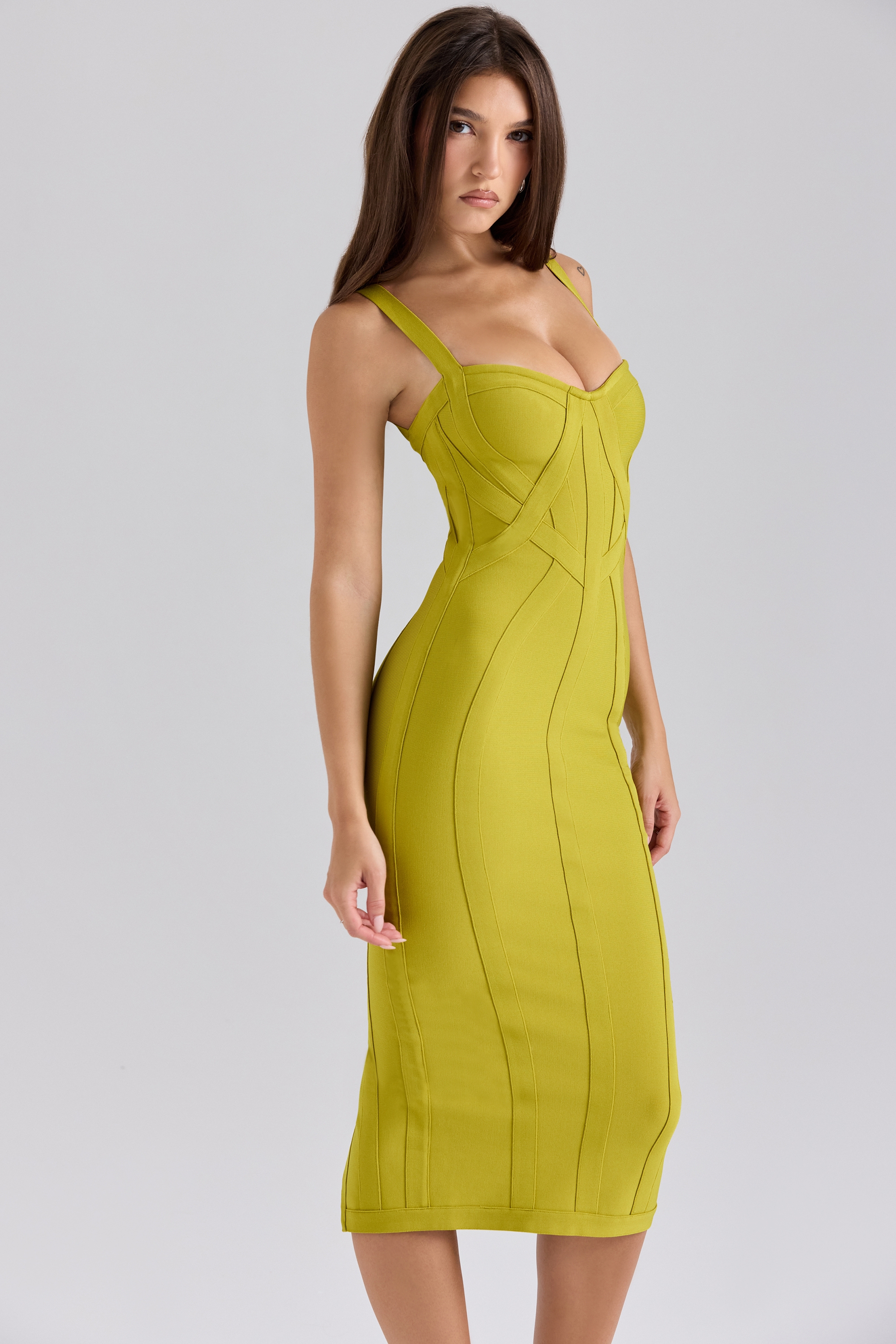 Martini Midi Bandage Dress