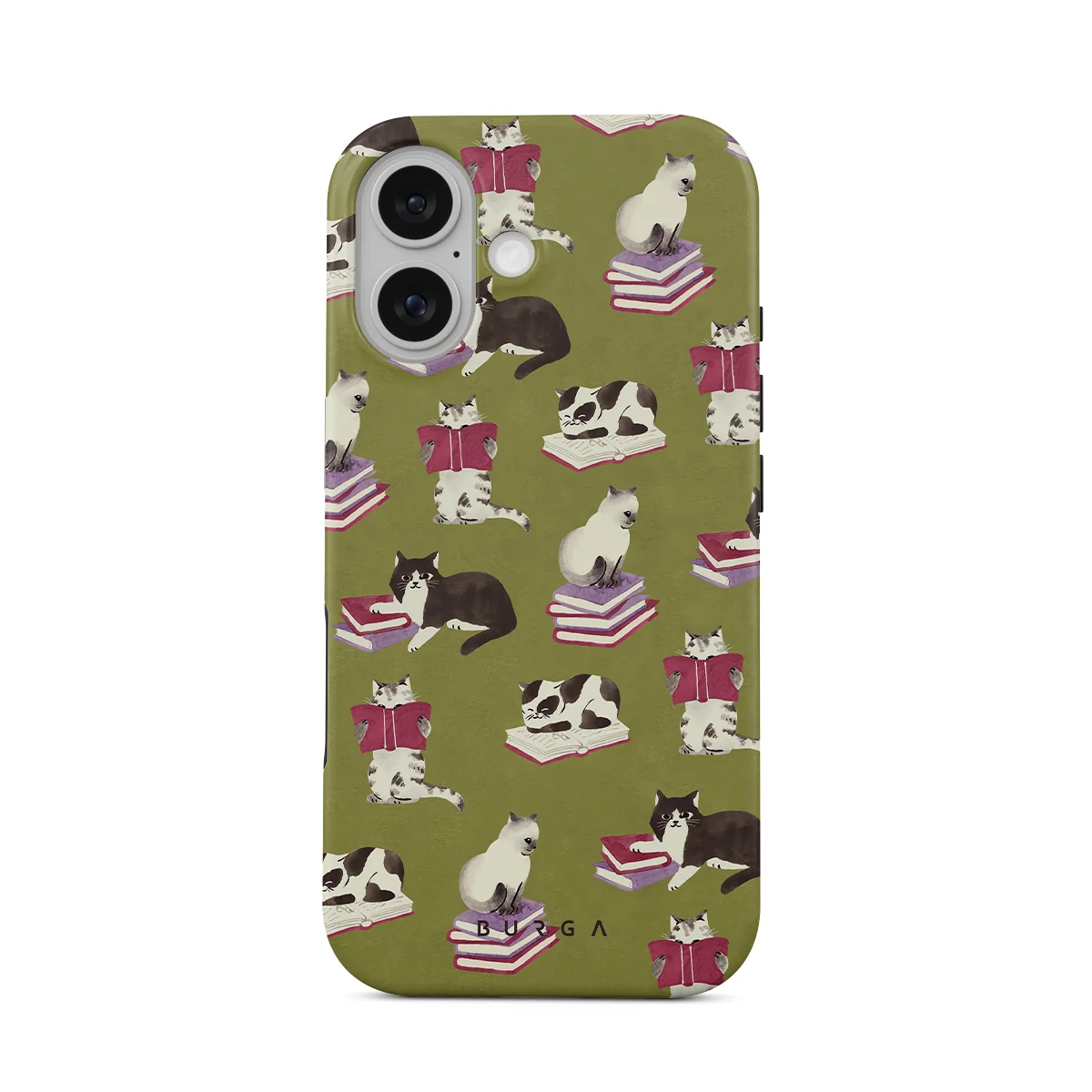 Curious Cat - iPhone 16 ケース